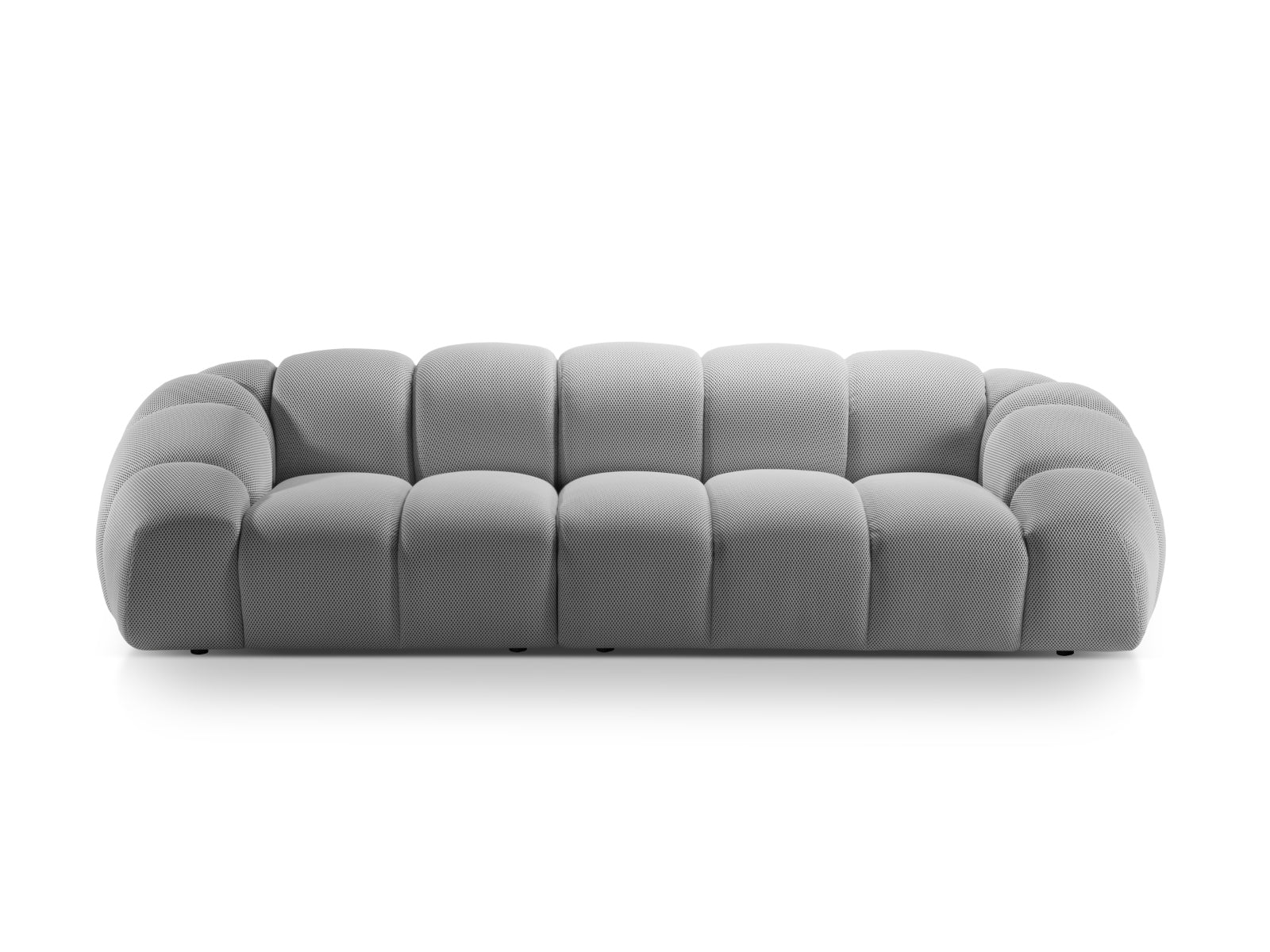 Diana Sofa 4 Sitzer in Silver präsentiert im Onlineshop von KAQTU Design AG. Sofa ist von Micadoni