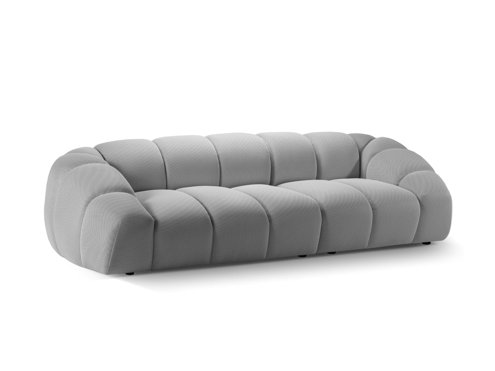 Diana Sofa 4 Sitzer in Silver-Sonic präsentiert im Onlineshop von KAQTU Design AG. 4er Sofa ist von Micadoni