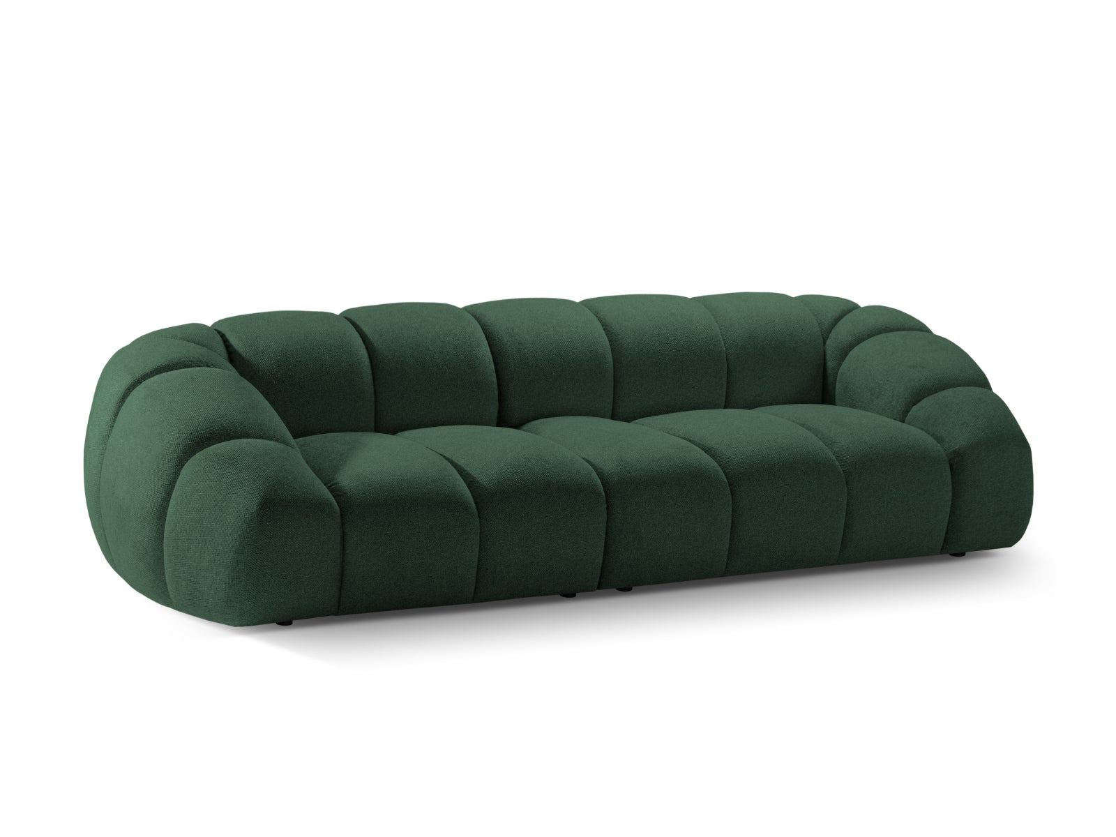 Modernes 4-Sitzer Sofa Diana in zartem Grün, perfekt für gemütliche Wohnzimmer. Hochwertige Verarbeitung von Micadoni.