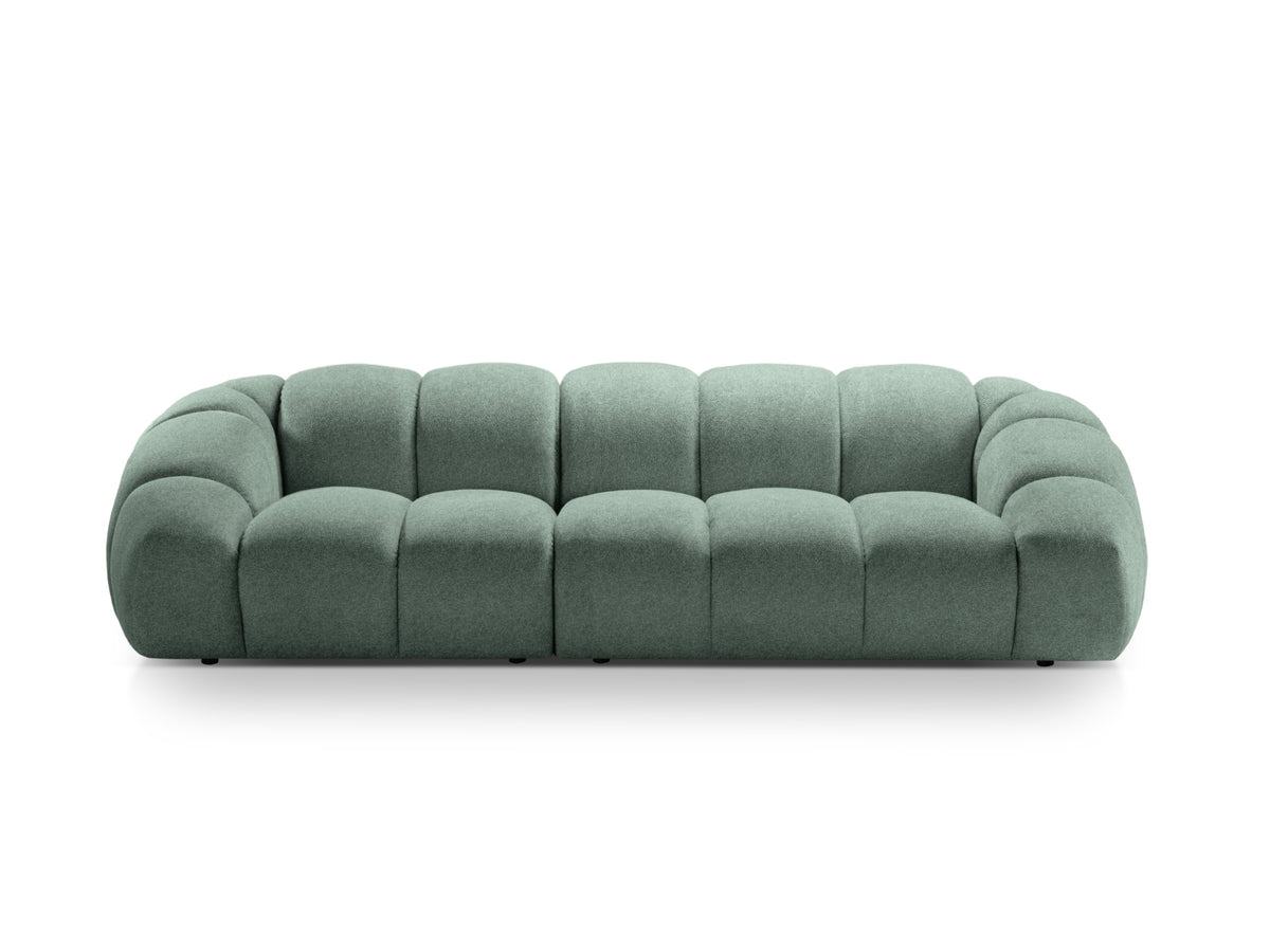 Diana Sofa 4 Sitzer in Mint-Bubble präsentiert im Onlineshop von KAQTU Design AG. 4er Sofa ist von Micadoni