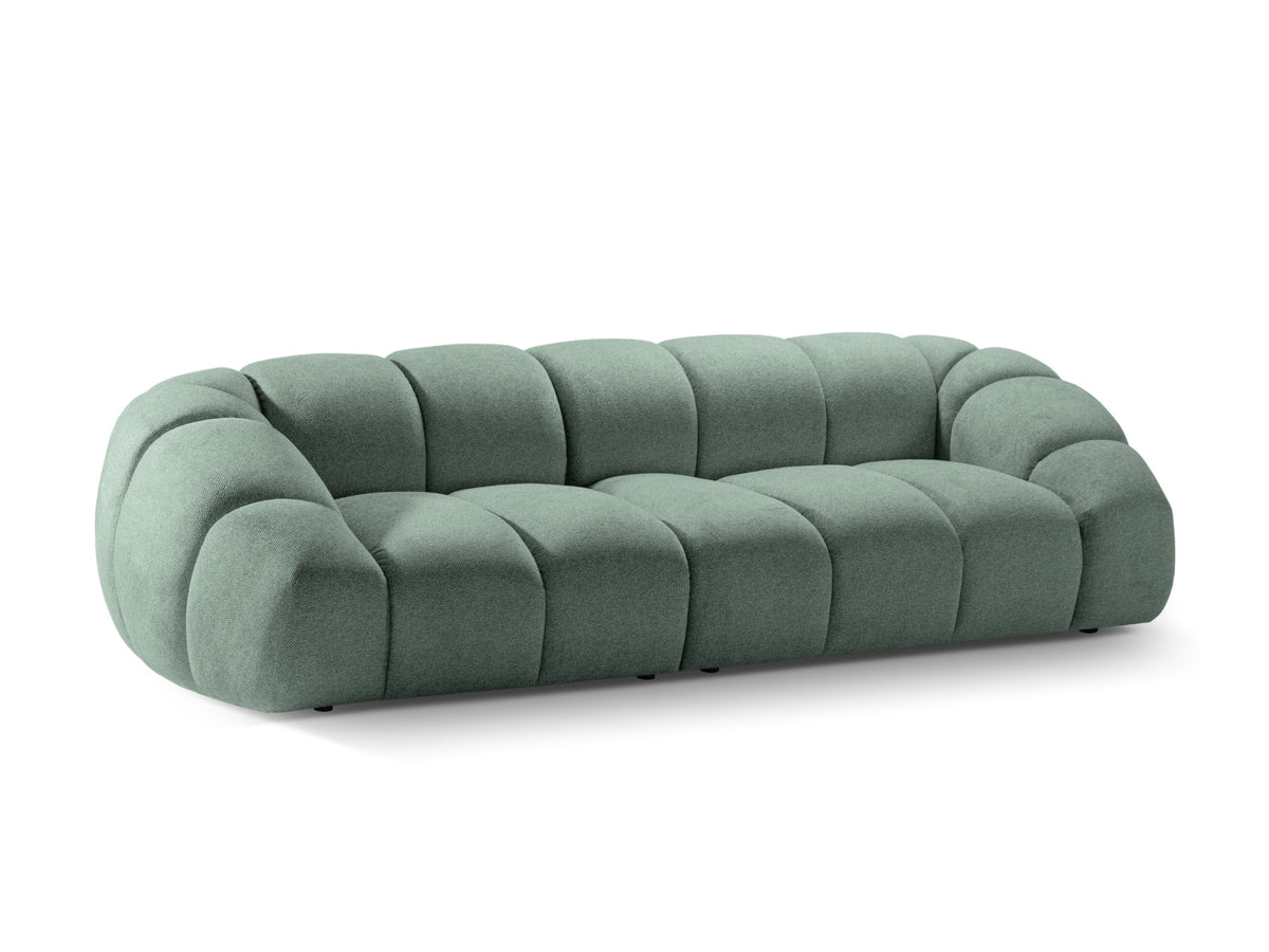 Diana Sofa 4 Sitzer in Mint-Bubble präsentiert im Onlineshop von KAQTU Design AG. 4er Sofa ist von Micadoni