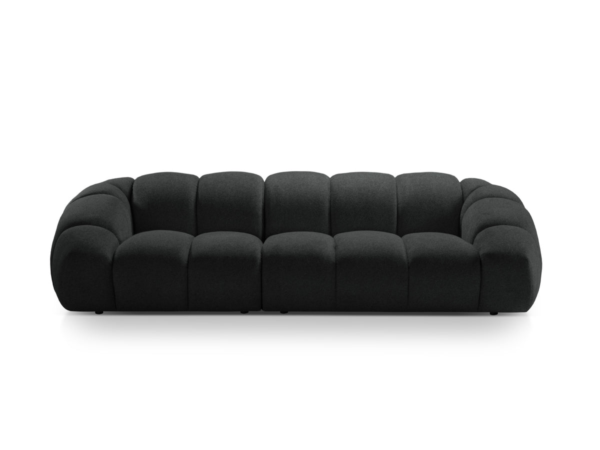 Diana Sofa 4 Sitzer in Anthracite-Bubble präsentiert im Onlineshop von KAQTU Design AG. 4er Sofa ist von Micadoni