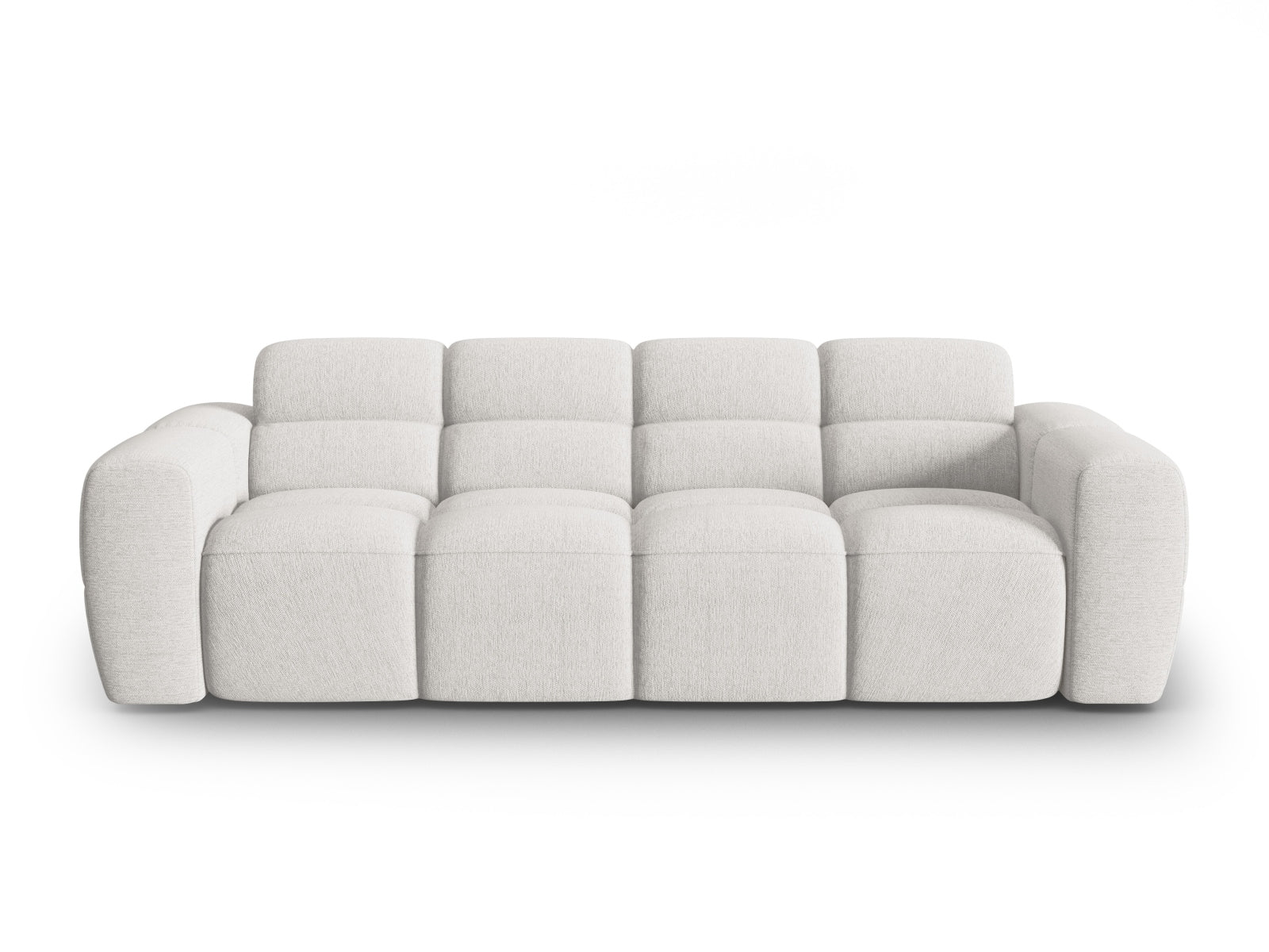 Lisa Sofa 4 Sitzer in Light Grey präsentiert im Onlineshop von KAQTU Design AG. Sofa ist von Micadoni