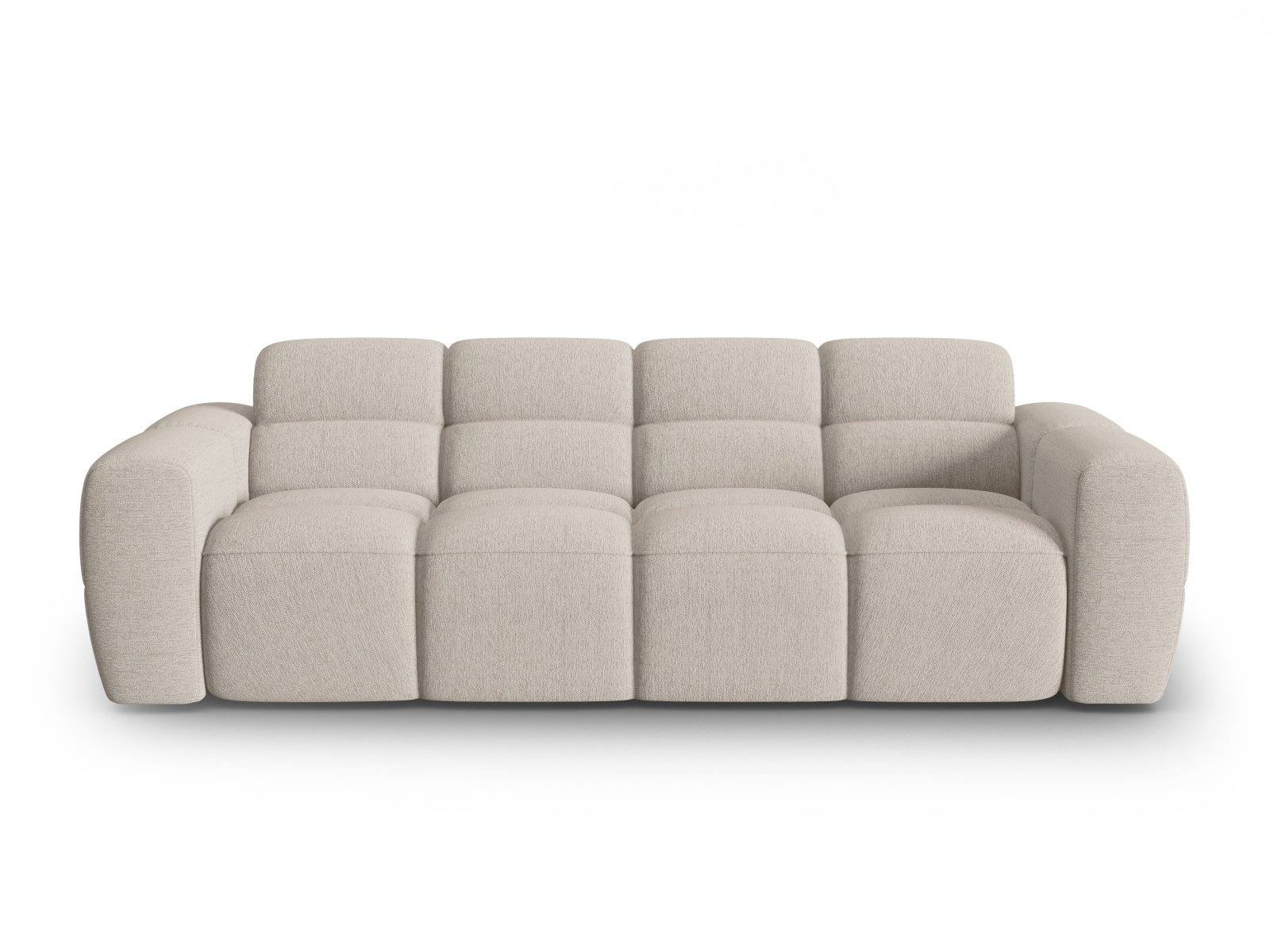 Lisa Sofa 4 Sitzer in Sand präsentiert im Onlineshop von KAQTU Design AG. Sofa ist von Micadoni