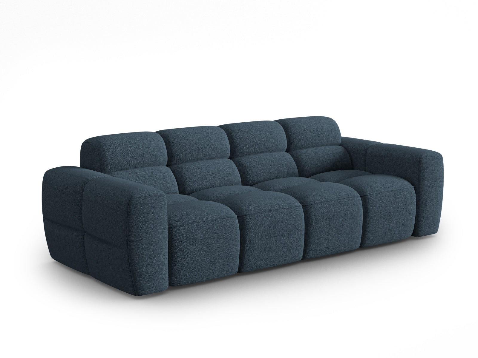 Entdecken Sie das elegante Lisa Sofa 4 Sitzer von Micadoni. Luxuriöser Velours, exzellenter Sitzkomfort und zeitgemässes Design für Ihr Wohnambiente.