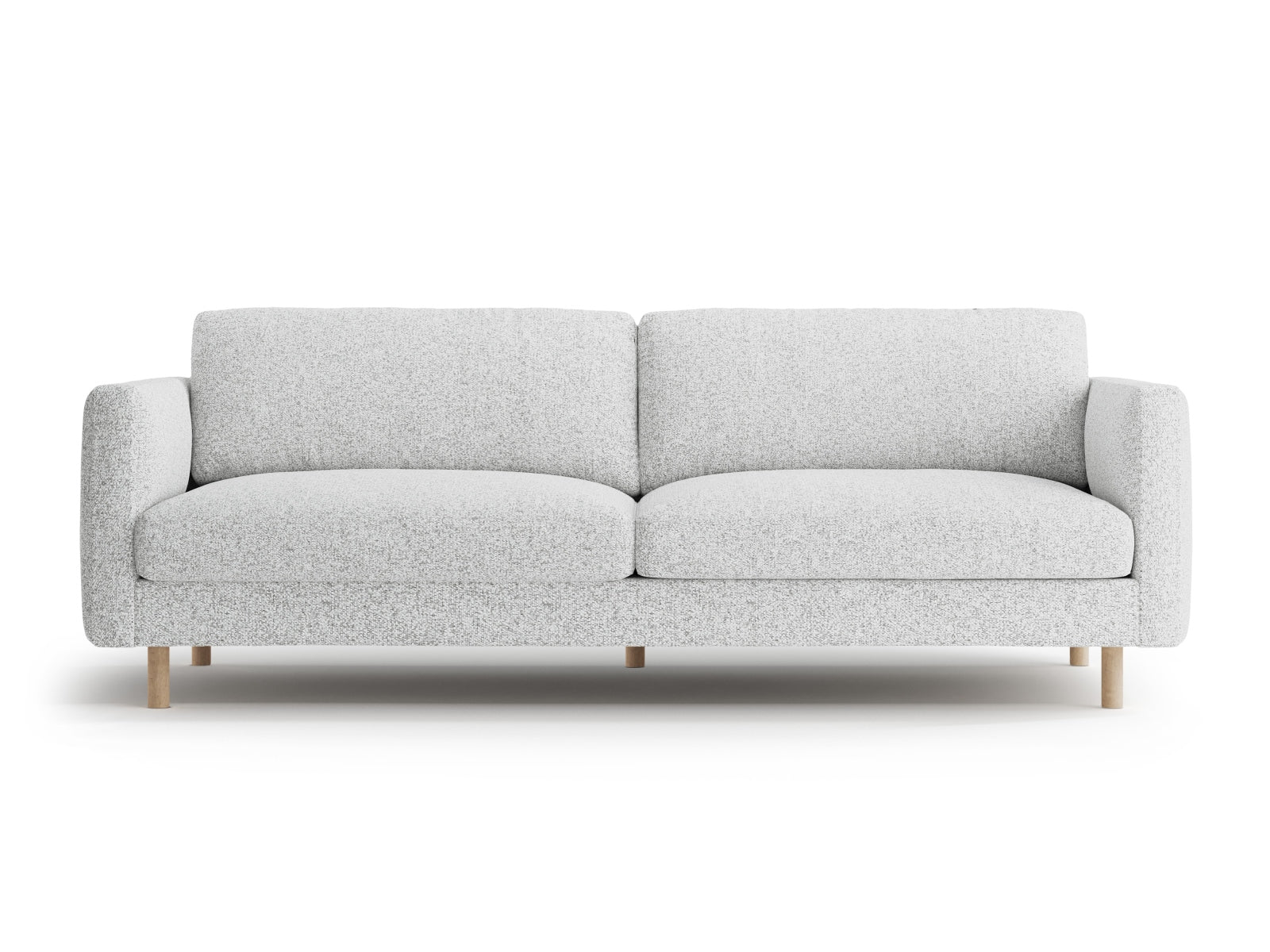 Eden Sofa 4 Sitzer in Light Grey Melange präsentiert im Onlineshop von KAQTU Design AG. Sofa ist von Micadoni