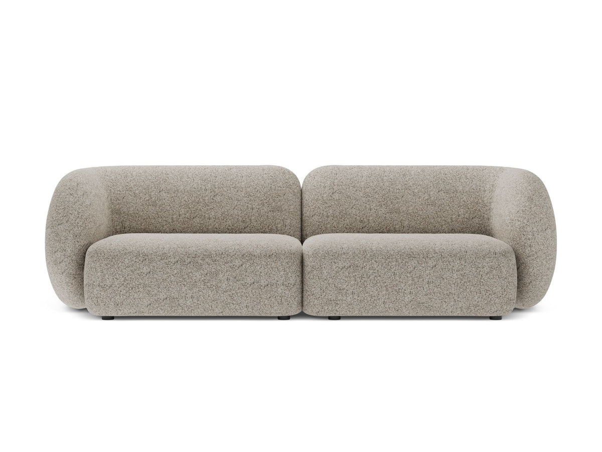 4-Sitzer Modular Sofa Kate in Beige Melange-Puente präsentiert im Onlineshop von KAQTU Design AG. 4er Sofa ist von Micadoni