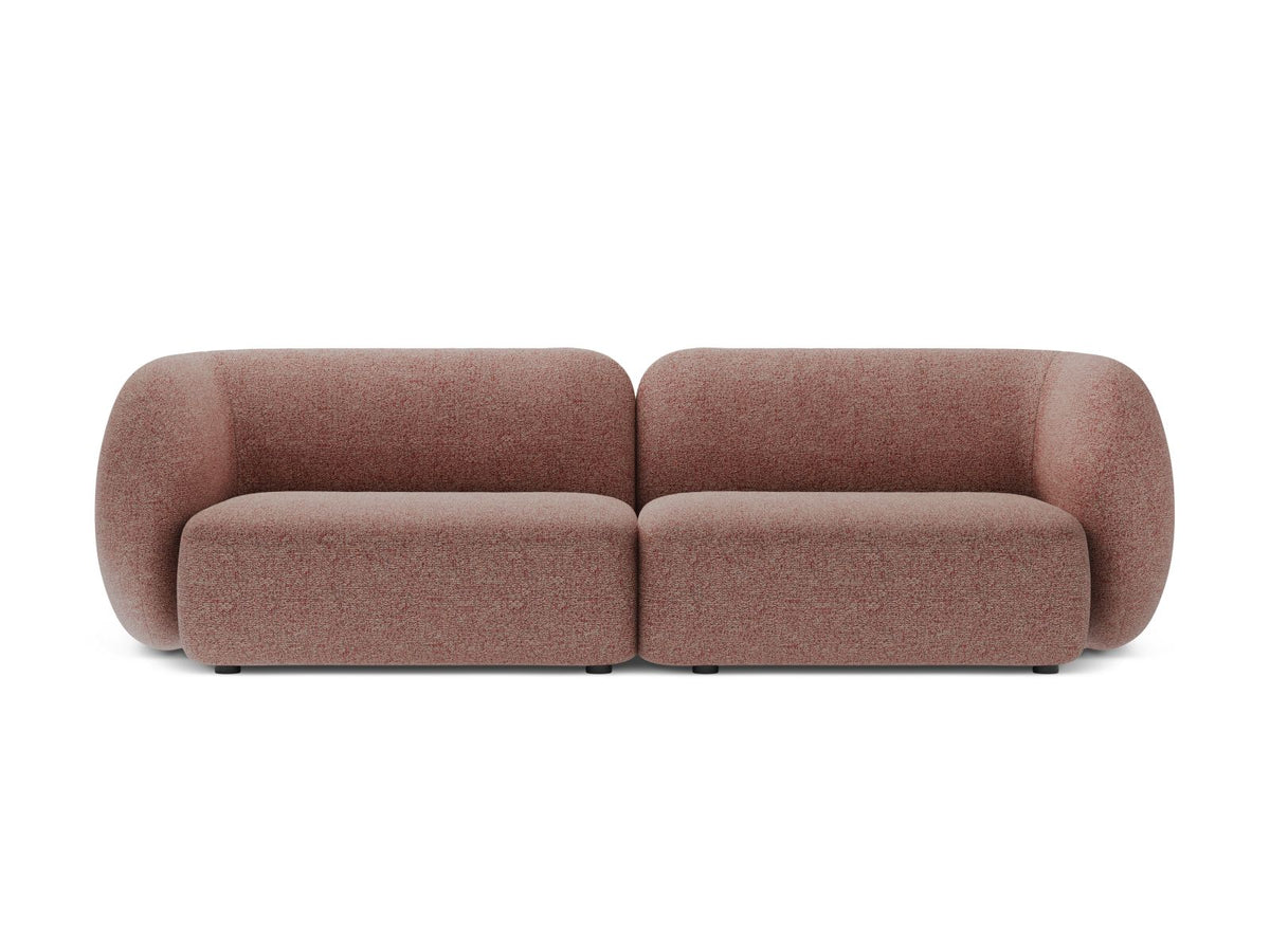 4-Sitzer Modular Sofa Kate in Pink Melange-Puente präsentiert im Onlineshop von KAQTU Design AG. 4er Sofa ist von Micadoni