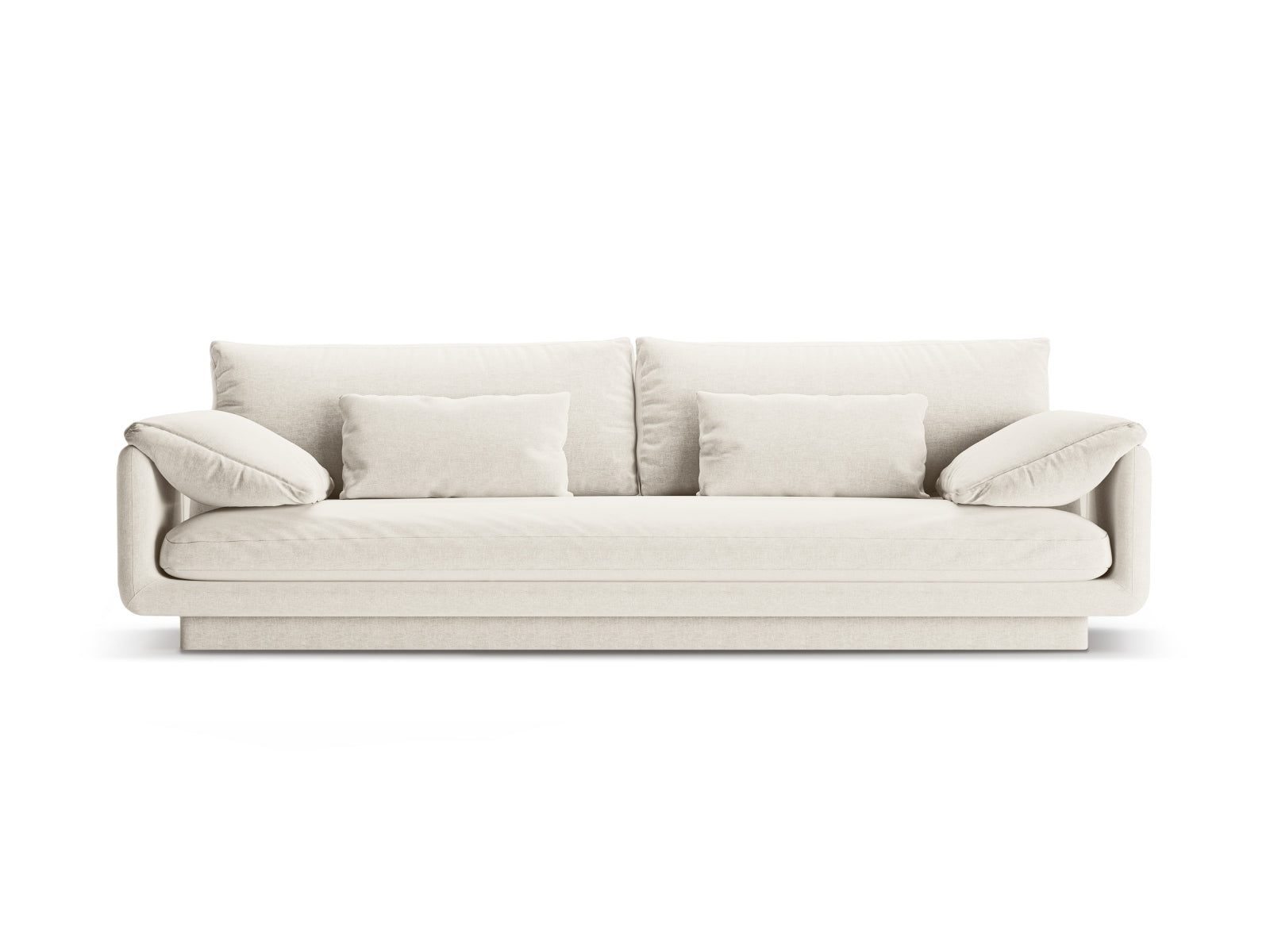 Torino Sofa 4 Sitzer in Ivory präsentiert im Onlineshop von KAQTU Design AG. Sofa ist von Micadoni