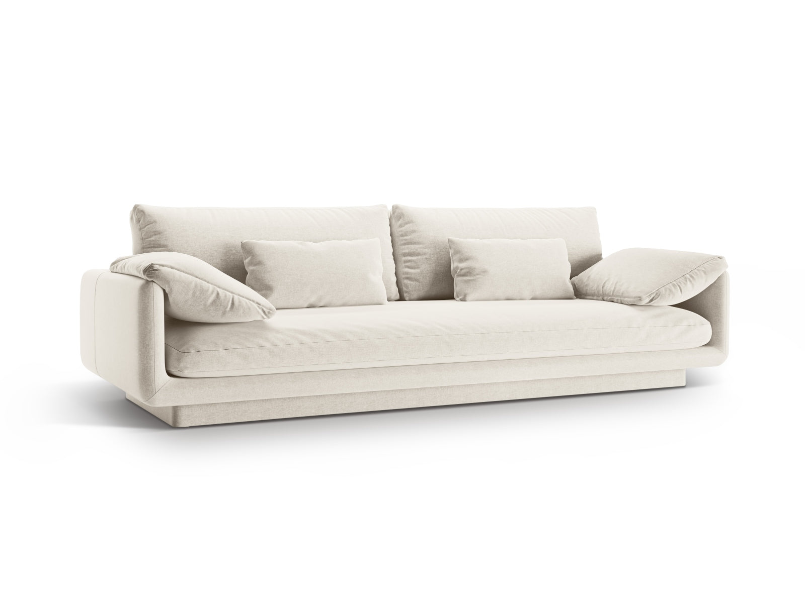Entdecken Sie das Torino Sofa 4 Sitzer von Micadoni – elegantes Velours, hervorragender Komfort und modernes Design für Ihr Zuhause.