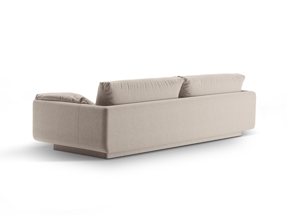 Torino Sofa 4 Sitzer in Light Beige-Wind präsentiert im Onlineshop von KAQTU Design AG. 4er Sofa ist von Micadoni