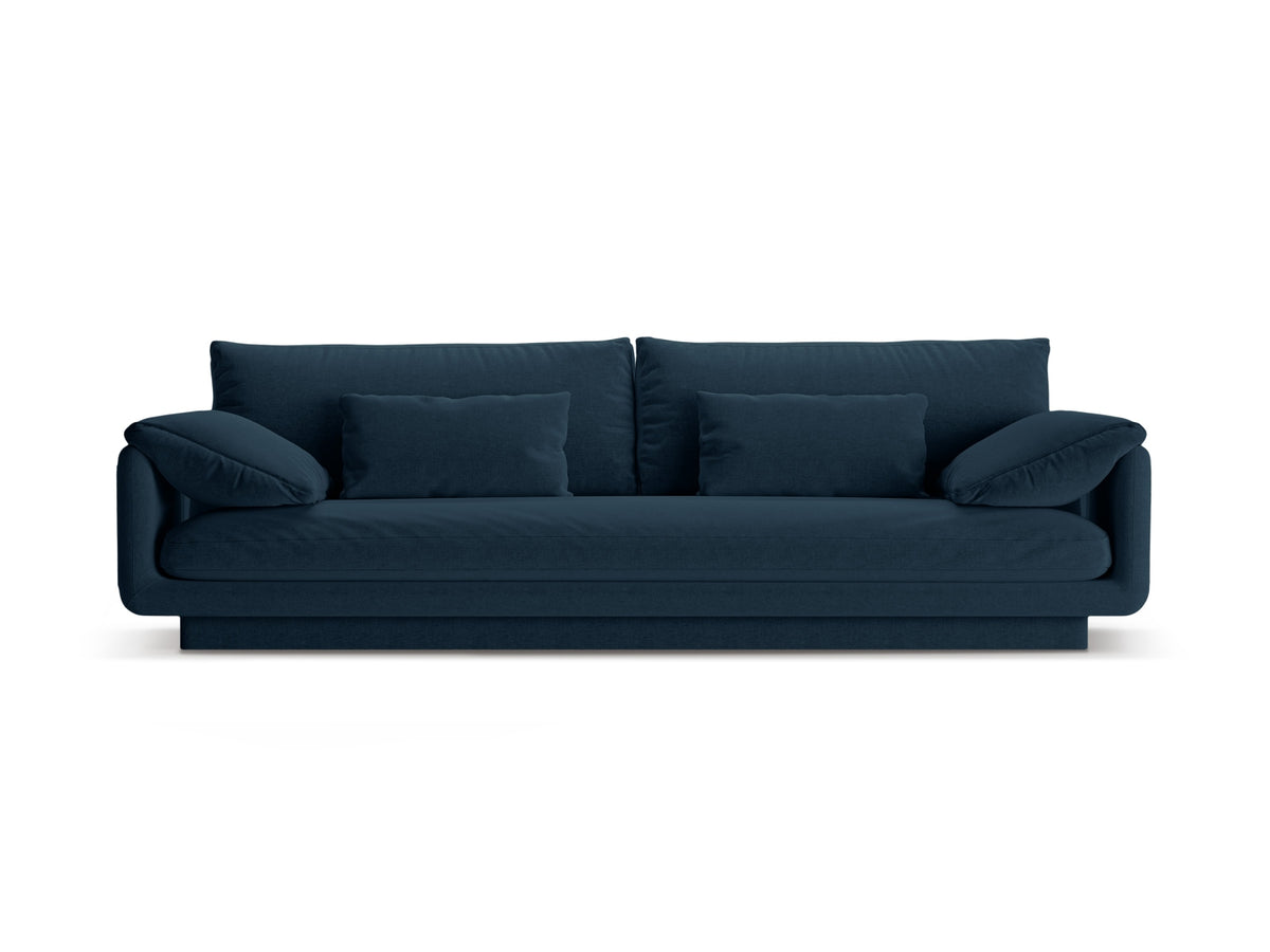 Torino Sofa 4 Sitzer in Navy Blue-Wind präsentiert im Onlineshop von KAQTU Design AG. 4er Sofa ist von Micadoni