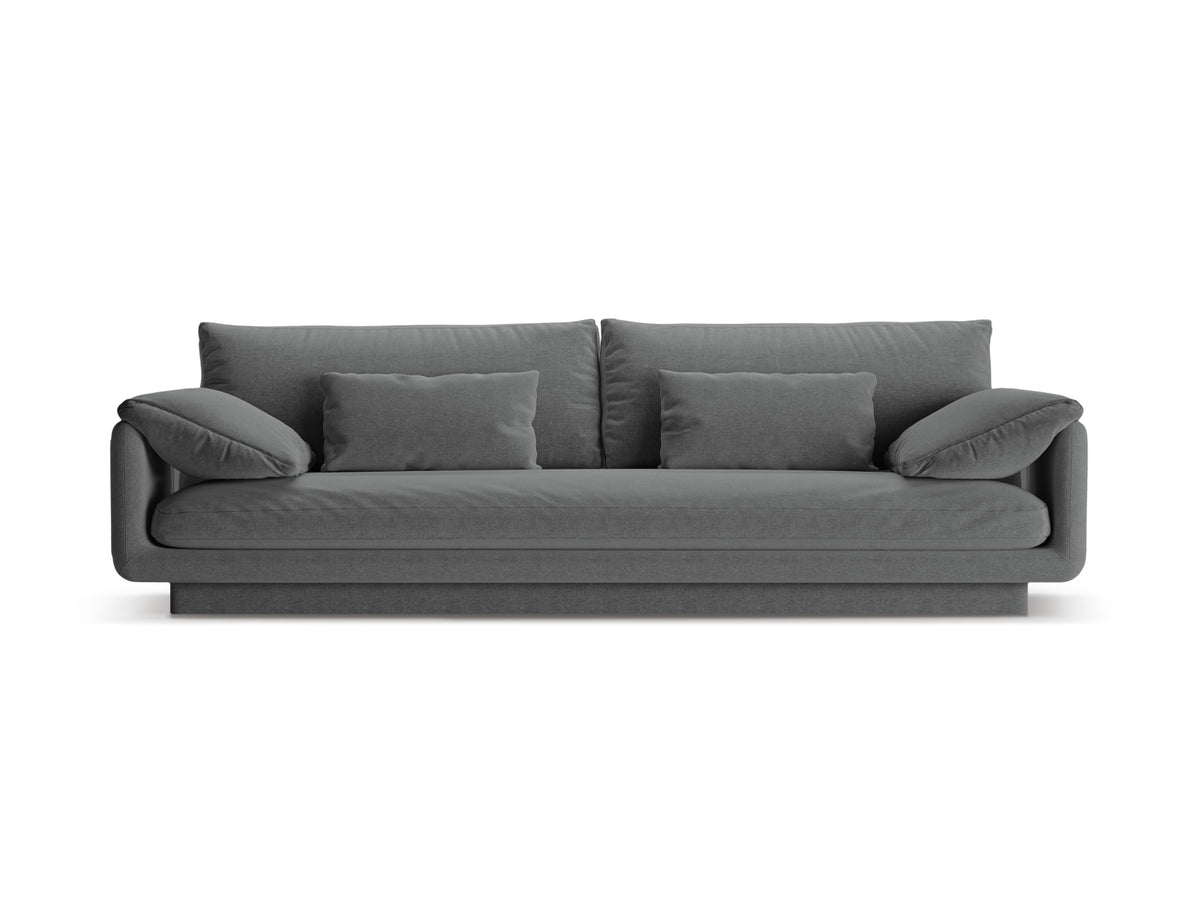 Torino Sofa 4 Sitzer in Dark Grey-Wind präsentiert im Onlineshop von KAQTU Design AG. 4er Sofa ist von Micadoni