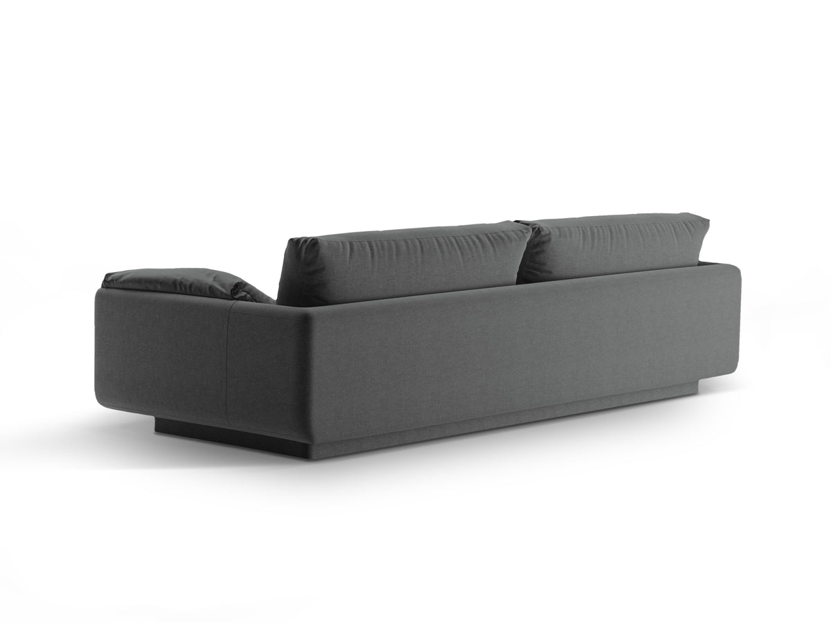 Torino Sofa 4 Sitzer in Dark Grey-Wind präsentiert im Onlineshop von KAQTU Design AG. 4er Sofa ist von Micadoni