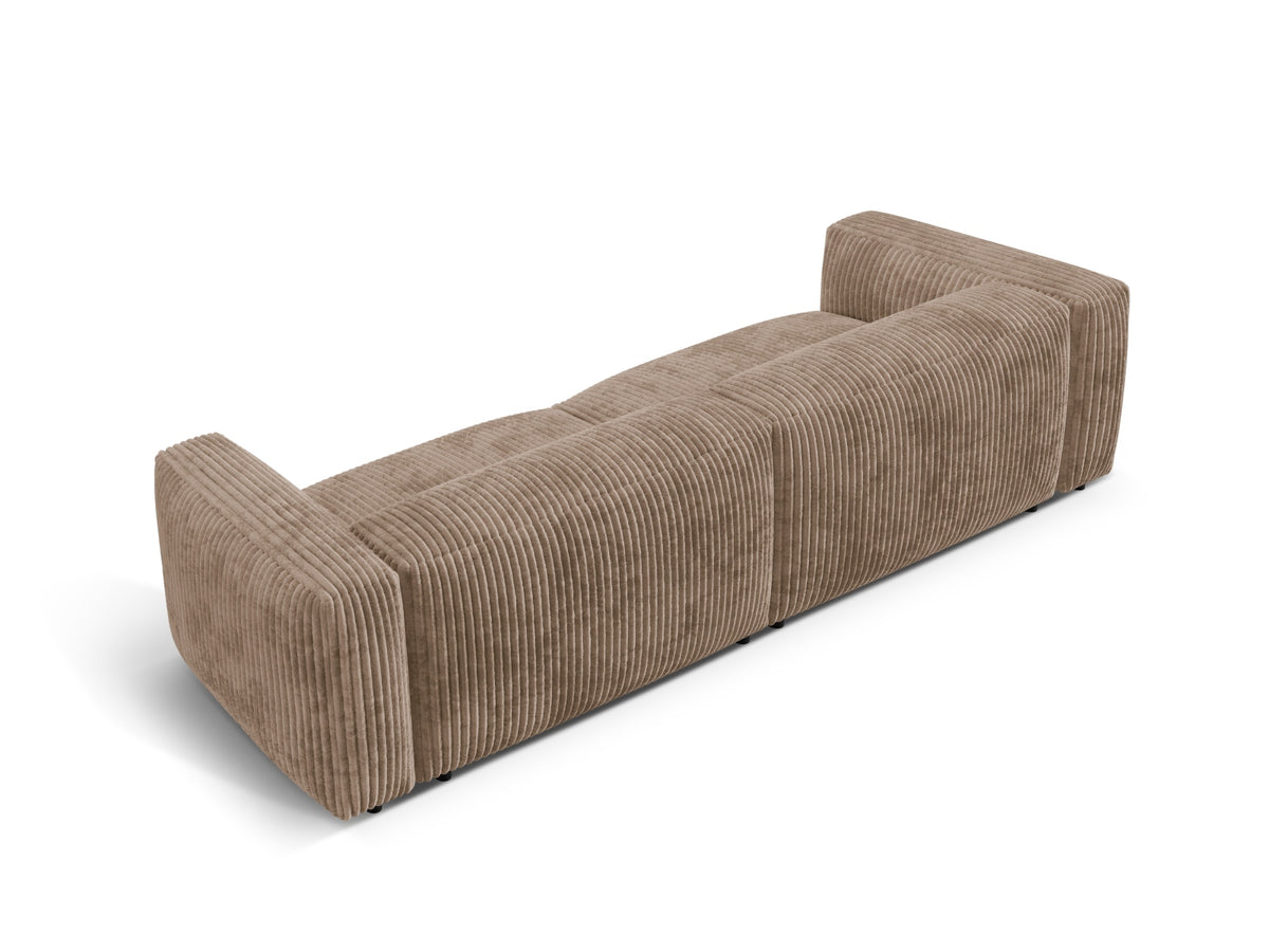 Martina Modulares Sofa 4 Sitzer in Acorn-Tilia präsentiert im Onlineshop von KAQTU Design AG. 3er Sofa ist von Micadoni