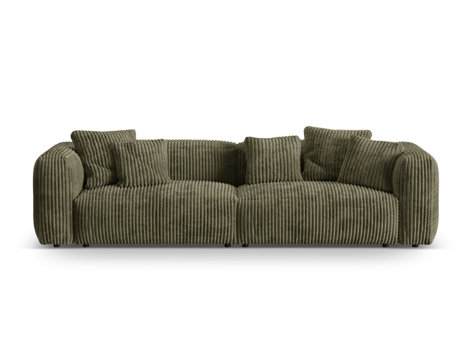 Martina Modulares Sofa 4 Sitzer in Moss Green präsentiert im Onlineshop von KAQTU Design AG. 3er Sofa ist von Micadoni
