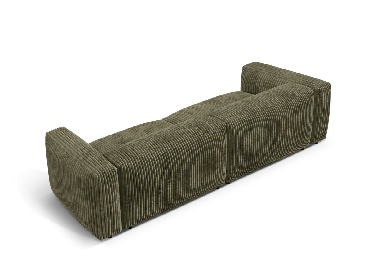 Martina Modulares Sofa 4 Sitzer in Moss Green-Tilia präsentiert im Onlineshop von KAQTU Design AG. 3er Sofa ist von Micadoni