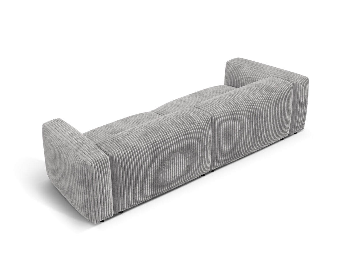 Martina Modulares Sofa 4 Sitzer in Light Grey-Tilia präsentiert im Onlineshop von KAQTU Design AG. 3er Sofa ist von Micadoni