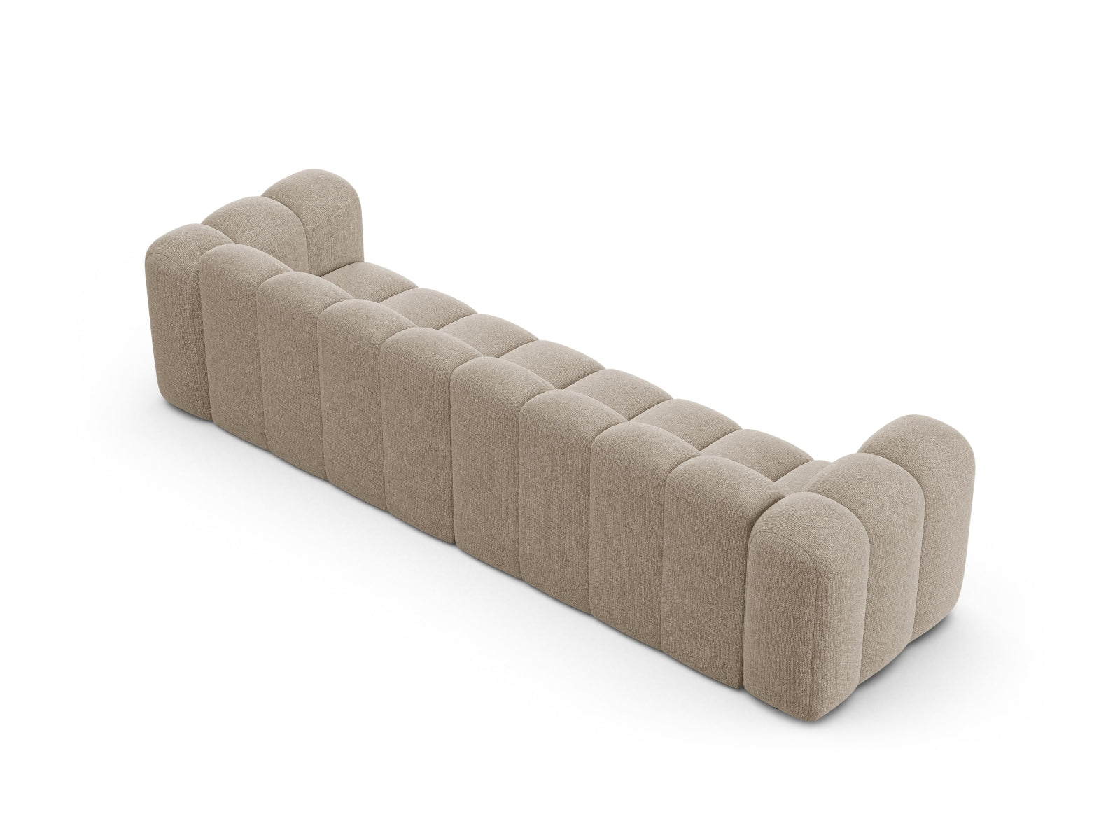 Lupine Modular Sofa 4 Sitzer in Dark Beige-Eden präsentiert im Onlineshop von KAQTU Design AG. 4er Sofa ist von Micadoni