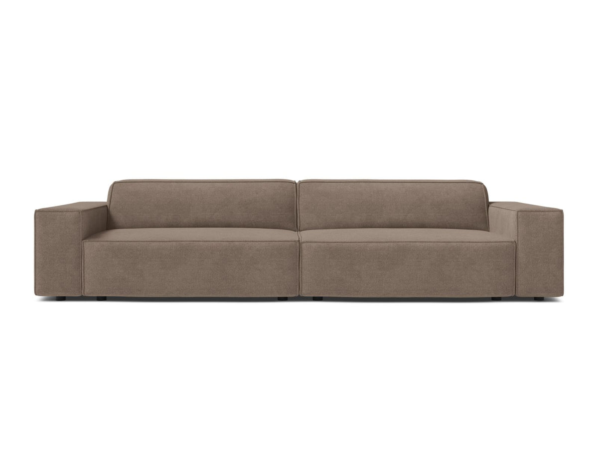 4-Sitzer Modular Sofa Jodie in Cappuccino-Liberty präsentiert im Onlineshop von KAQTU Design AG. 4er Sofa ist von Micadoni