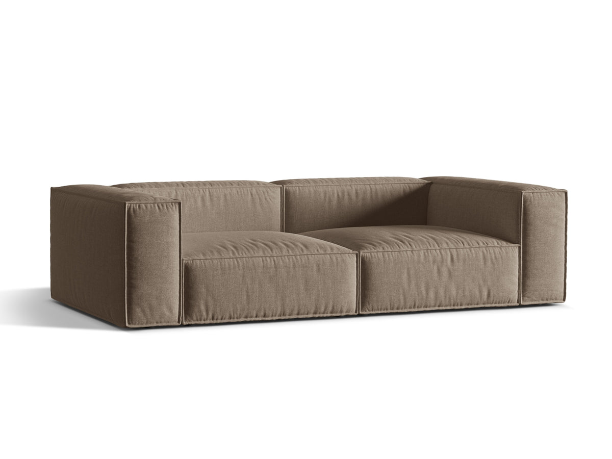 4-Sitzer Sofa Nuria in Cappuccino-Liberty präsentiert im Onlineshop von KAQTU Design AG. 4er Sofa ist von Micadoni