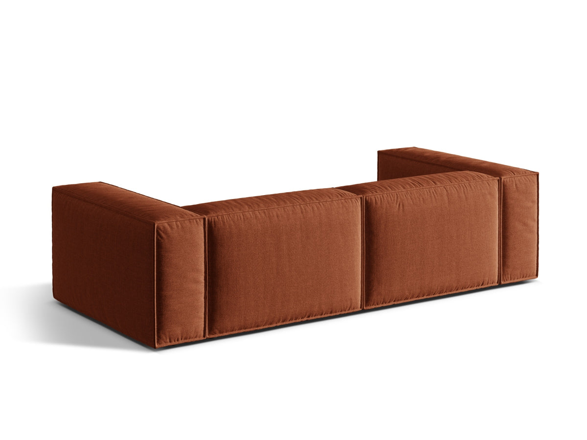 4-Sitzer Sofa Nuria in Brick-Liberty präsentiert im Onlineshop von KAQTU Design AG. 4er Sofa ist von Micadoni