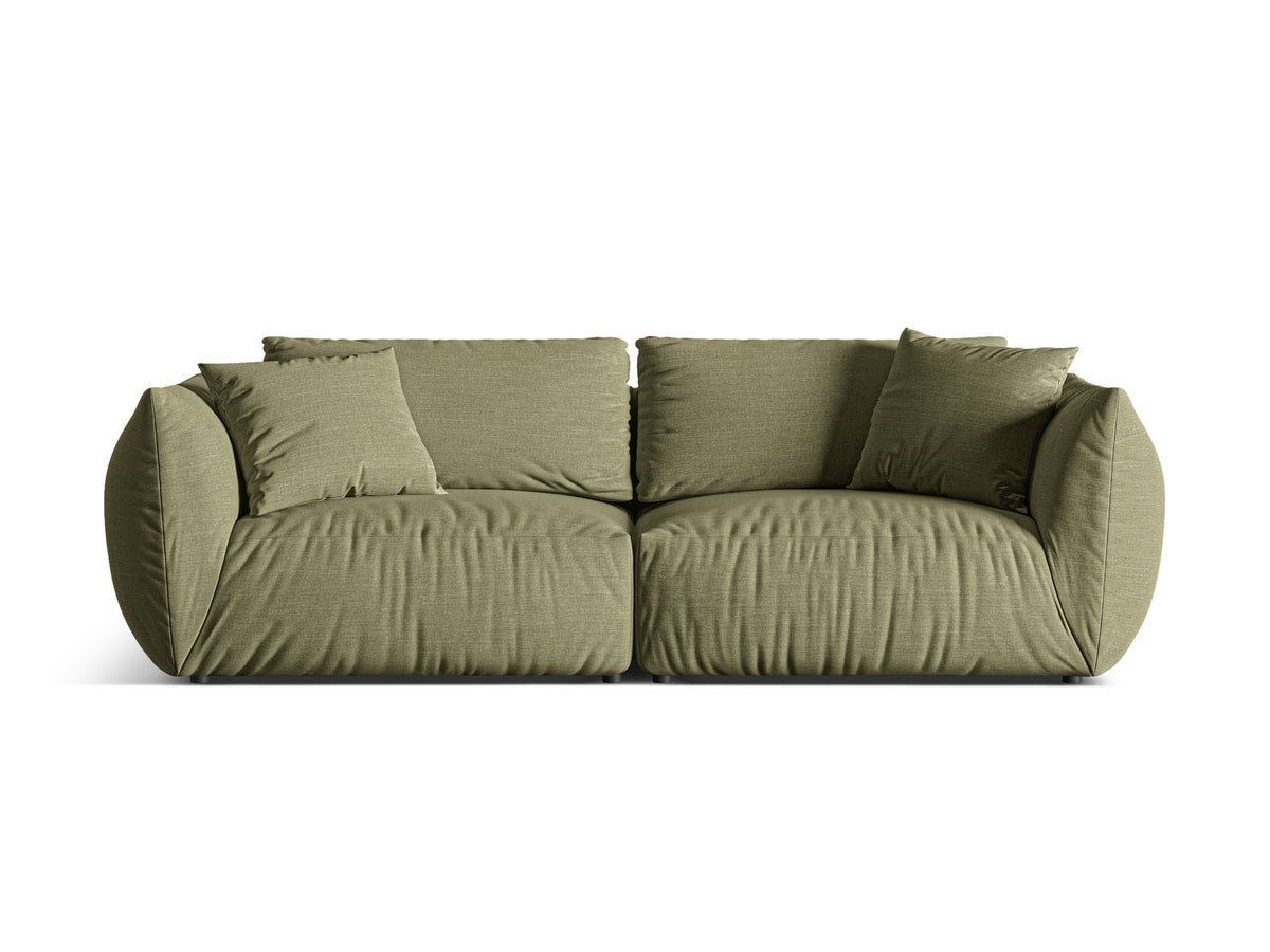 Chris Modular Sofa 4 Sitzer in Light Green-LINS präsentiert im Onlineshop von KAQTU Design AG. 4er Sofa ist von Micadoni