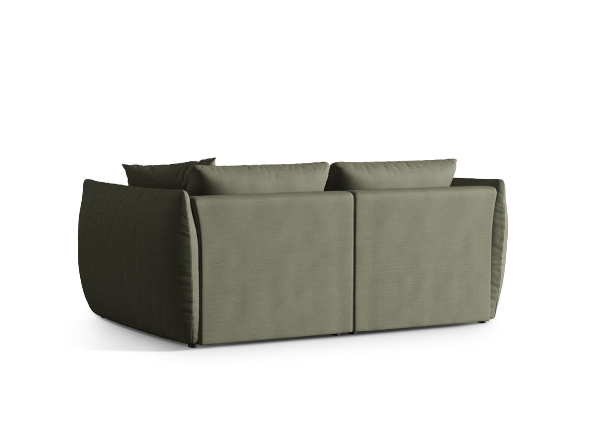 Chris Modular Sofa 4 Sitzer in Muted Blue-LINS präsentiert im Onlineshop von KAQTU Design AG. 4er Sofa ist von Micadoni