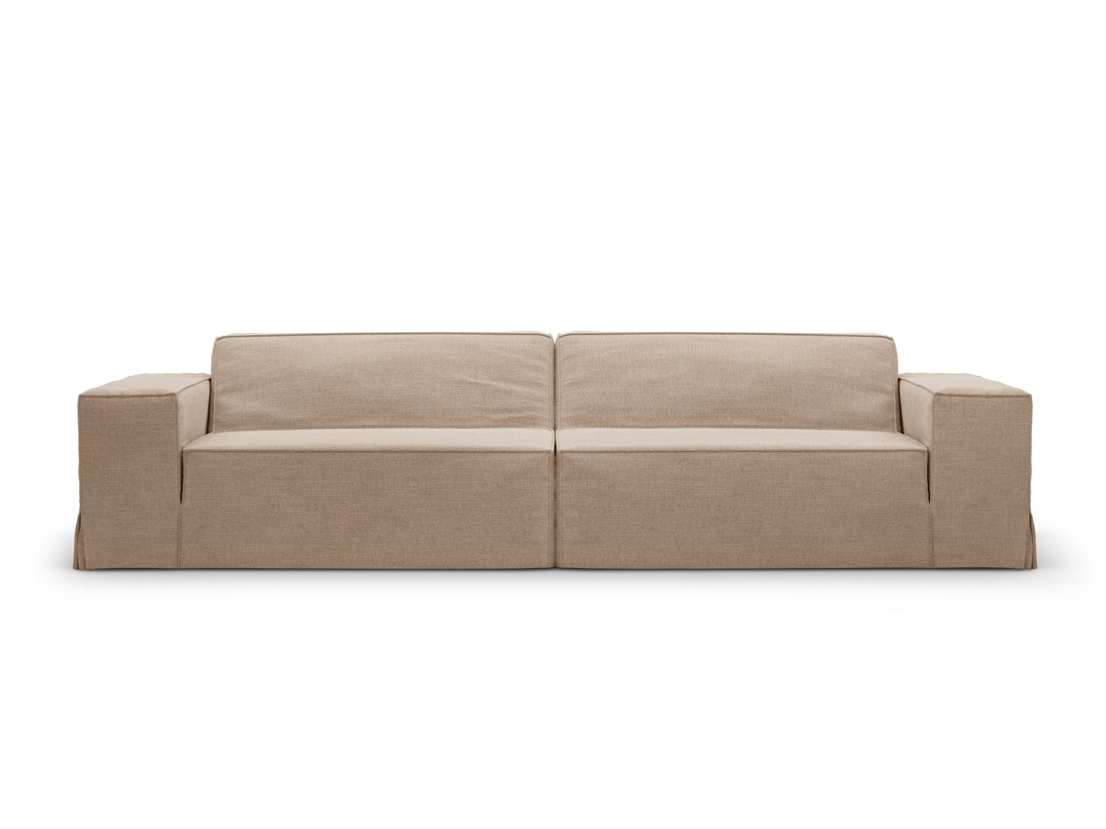 Modernes Jodie Modular Sofa 4 Sitzer von Micadoni, perfekt für entspannte Stunden und stilvolle Einrichtung in jedem Wohnraum.