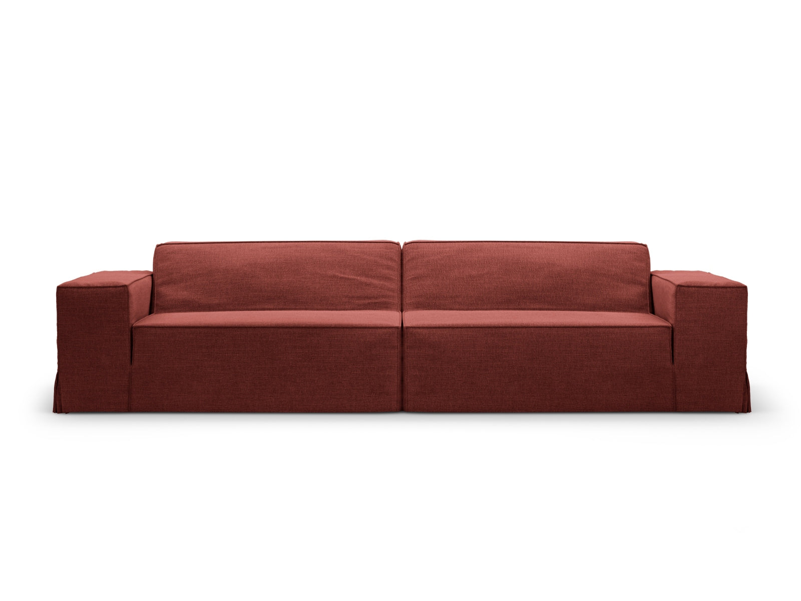 Jodie Modular Sofa 4 Sitzer in Cherrywood präsentiert im Onlineshop von KAQTU Design AG. 4er Sofa ist von Micadoni