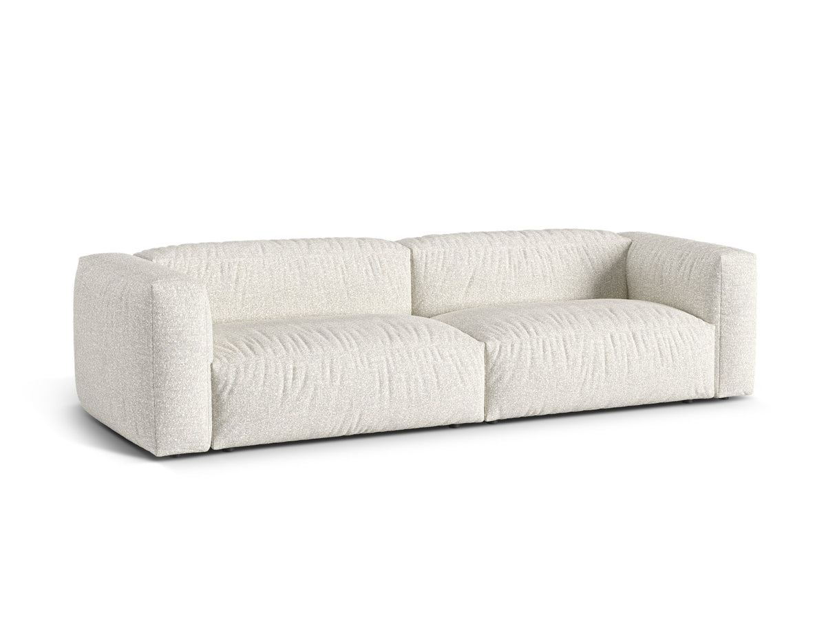 4-Sitzer Modular Sofa Martina in Grey Beige Melange-Monet präsentiert im Onlineshop von KAQTU Design AG. 4er Sofa ist von Micadoni