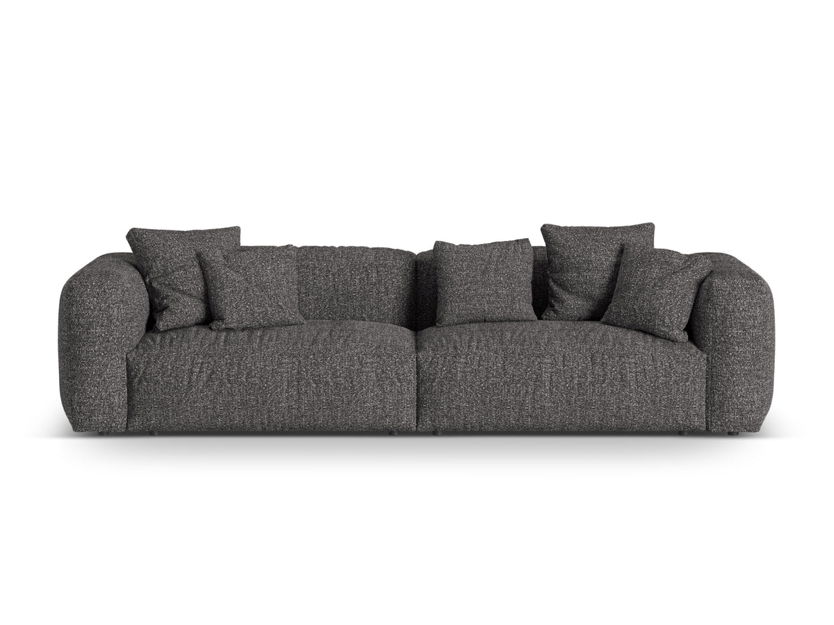 4-Sitzer Modular Sofa Martina in Anthracite-Monet präsentiert im Onlineshop von KAQTU Design AG. 4er Sofa ist von Micadoni