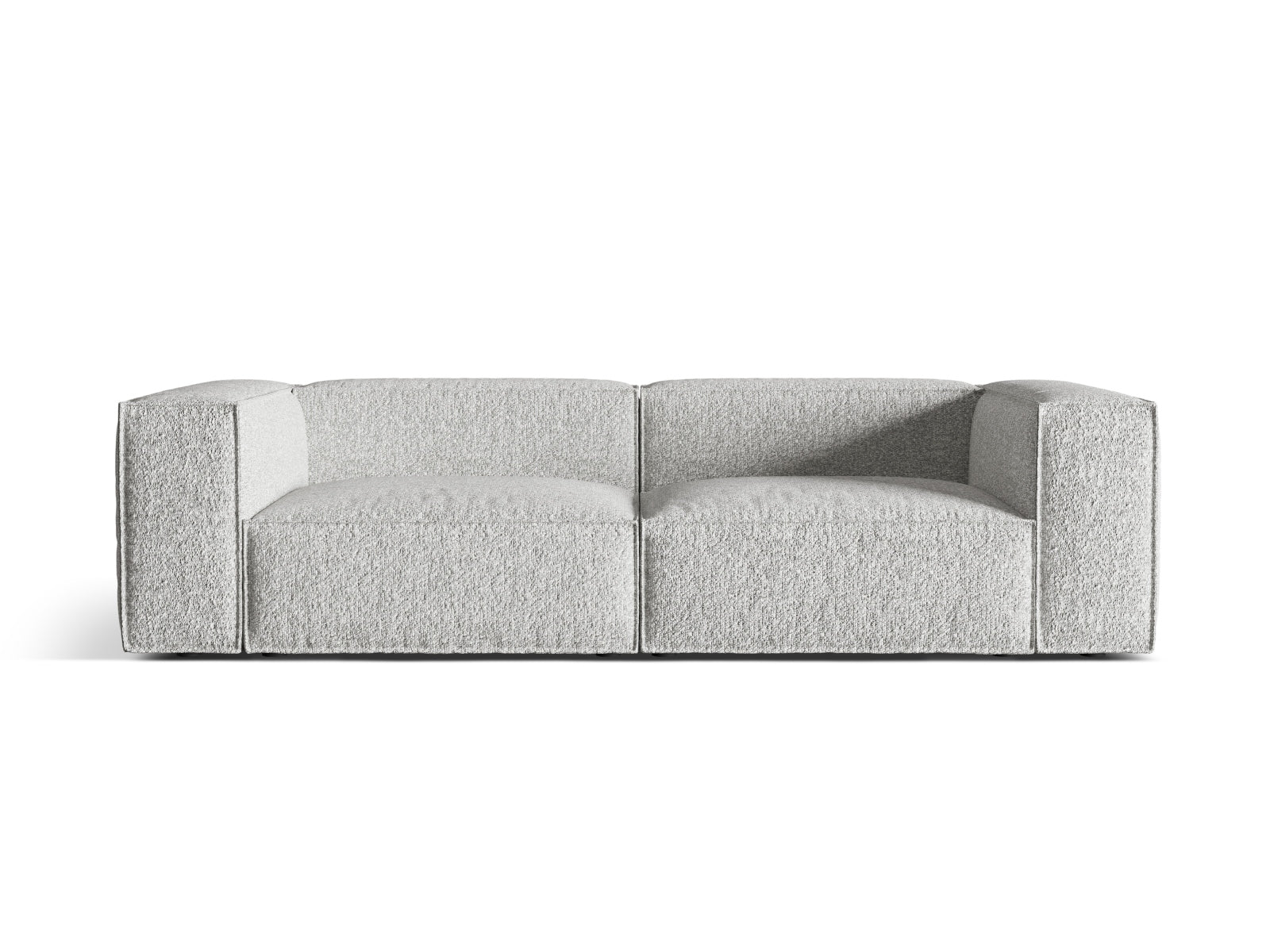 Nuria Sofa 4 Sitzer in Silver-Monet präsentiert im Onlineshop von KAQTU Design AG. Sofa ist von Micadoni