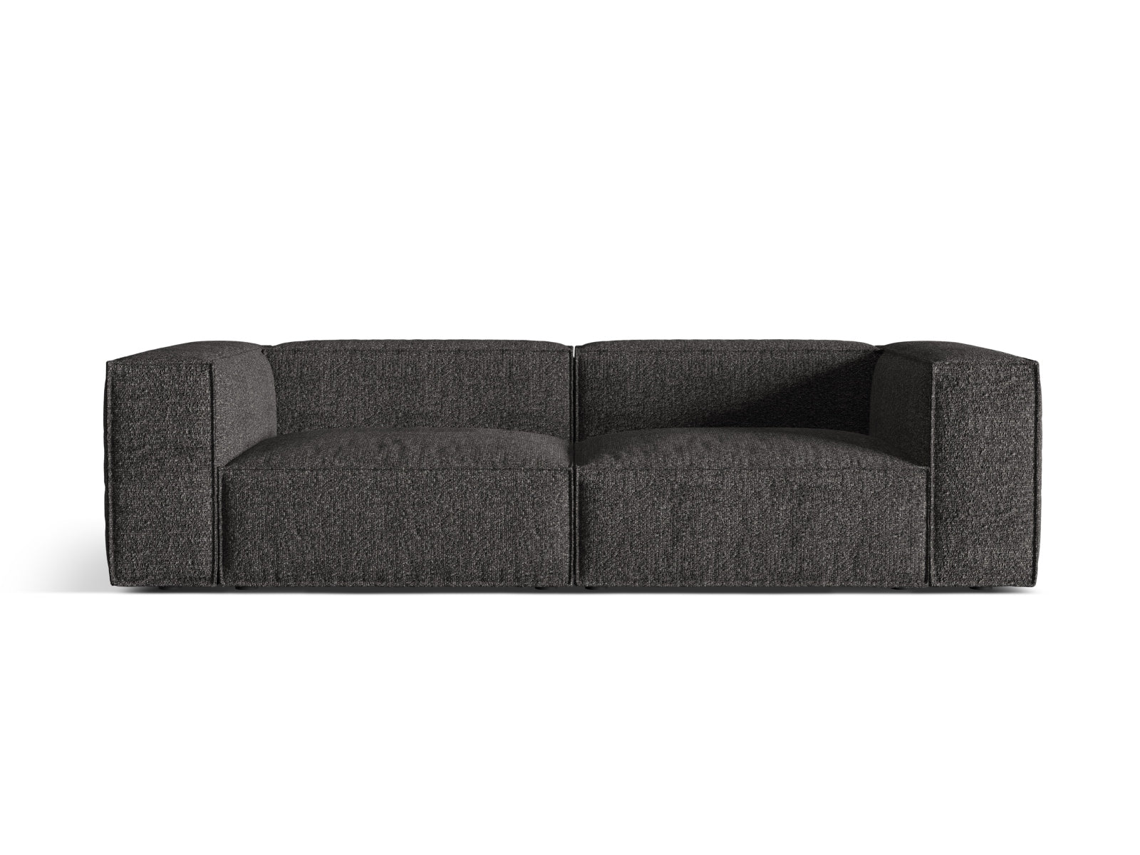Nuria Sofa 4 Sitzer in Anthracite-Monet präsentiert im Onlineshop von KAQTU Design AG. Sofa ist von Micadoni