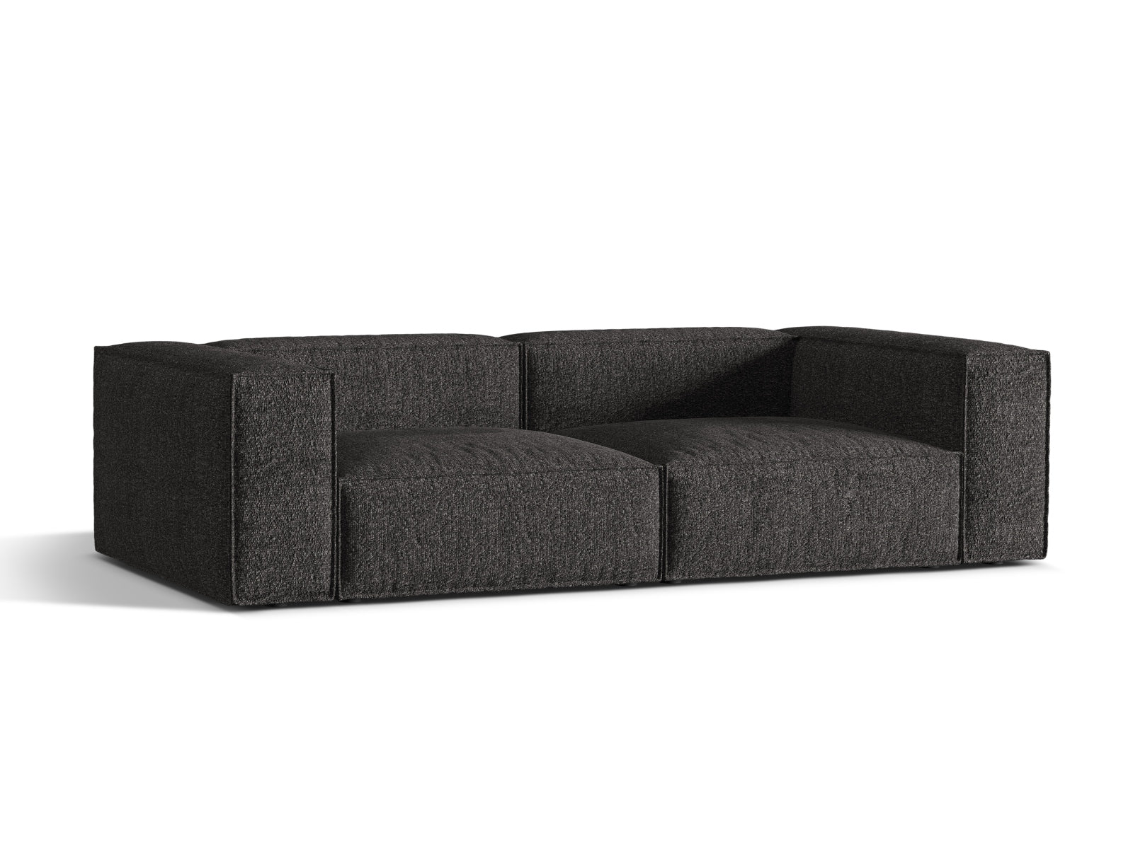 Nuria Sofa 4 Sitzer in Anthracite-Monet präsentiert im Onlineshop von KAQTU Design AG. Sofa ist von Micadoni