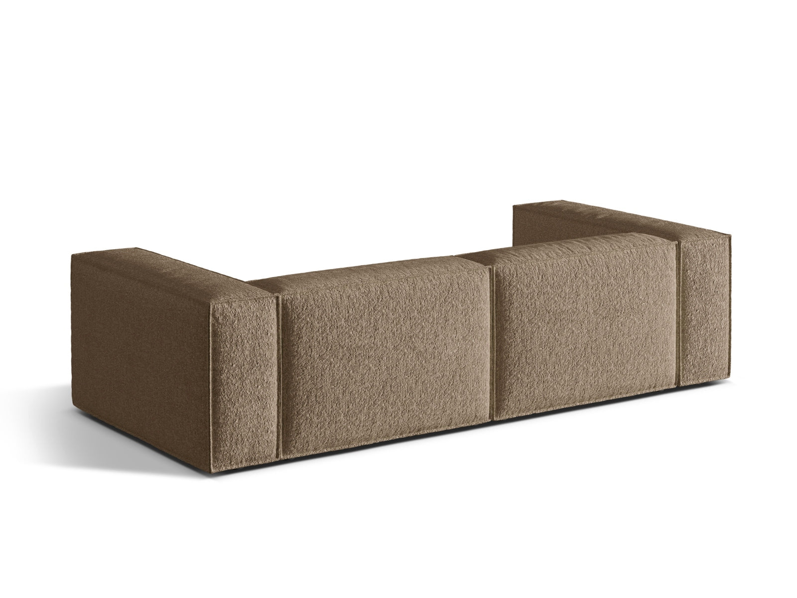 Nuria Sofa 4 Sitzer in Cappuccino-Monet präsentiert im Onlineshop von KAQTU Design AG. Sofa ist von Micadoni