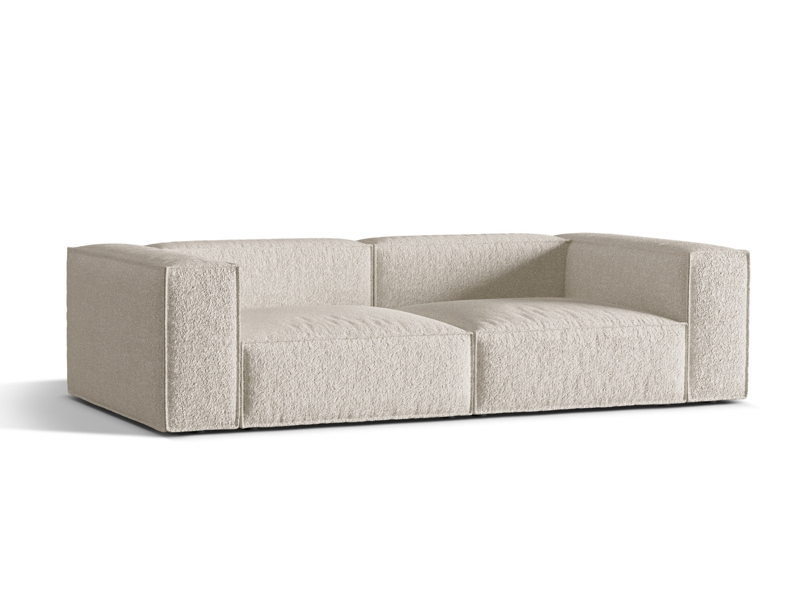 Nuria Sofa 4 Sitzer in Beige-Monet präsentiert im Onlineshop von KAQTU Design AG. Sofa ist von Micadoni