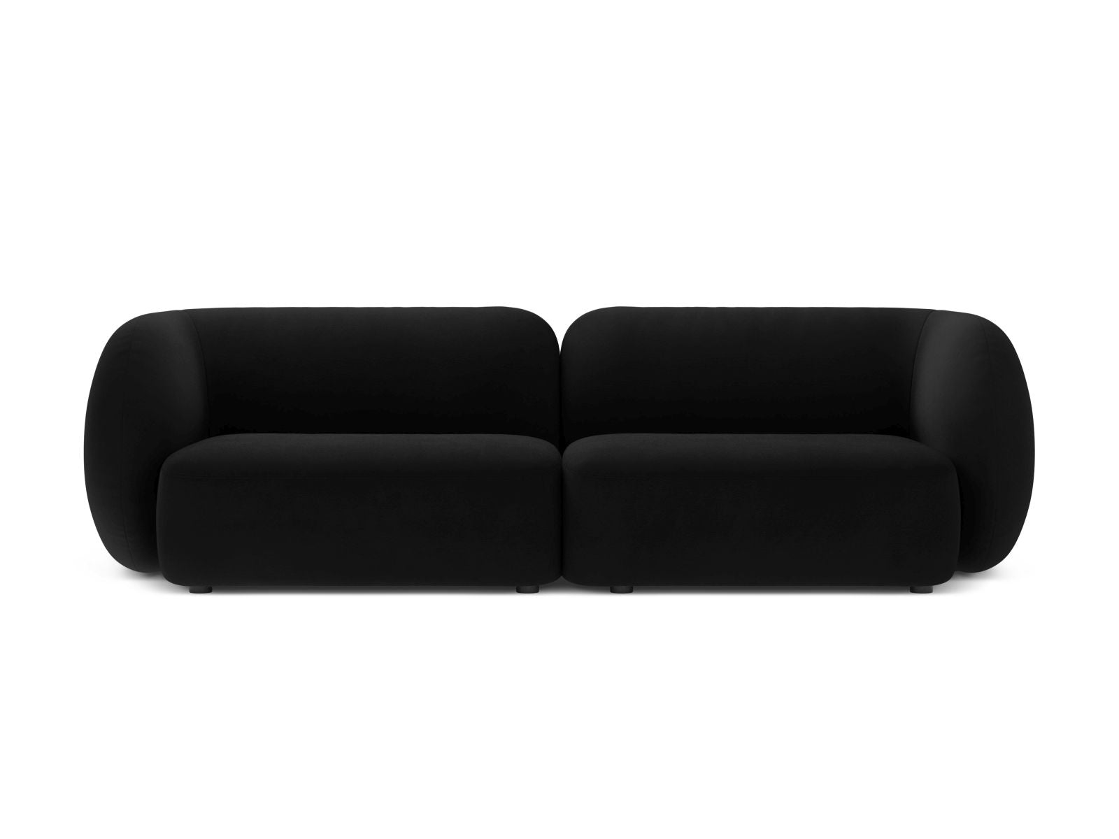 4-Sitzer Modular Sofa Kate in Black-Salvador präsentiert im Onlineshop von KAQTU Design AG. 4er Sofa ist von Micadoni
