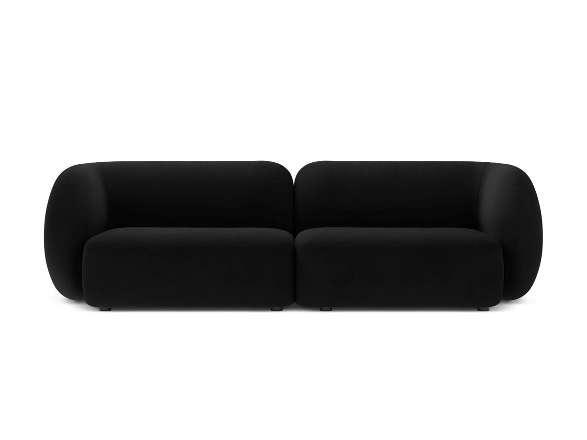 4-Sitzer Modular Sofa Kate in Black-Salvador präsentiert im Onlineshop von KAQTU Design AG. 4er Sofa ist von Micadoni