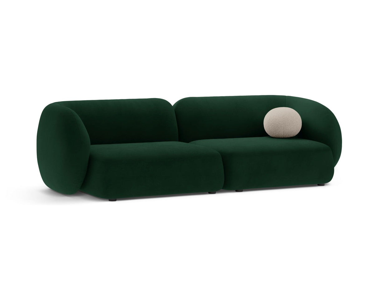 4-Sitzer Modular Sofa Kate in Bottle Green-Salvador präsentiert im Onlineshop von KAQTU Design AG. 4er Sofa ist von Micadoni