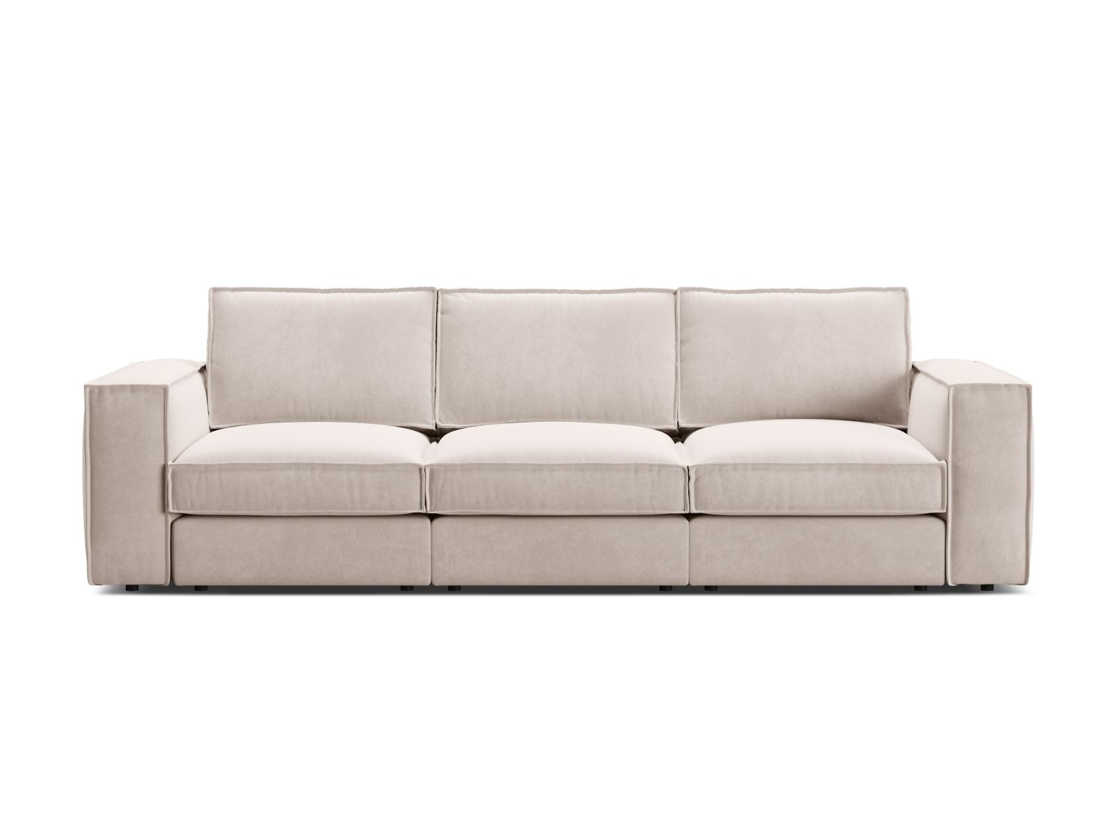 4-Sitzer Modular Sofa Pola in Beige-Salvador präsentiert im Onlineshop von KAQTU Design AG. 4er Sofa ist von Micadoni