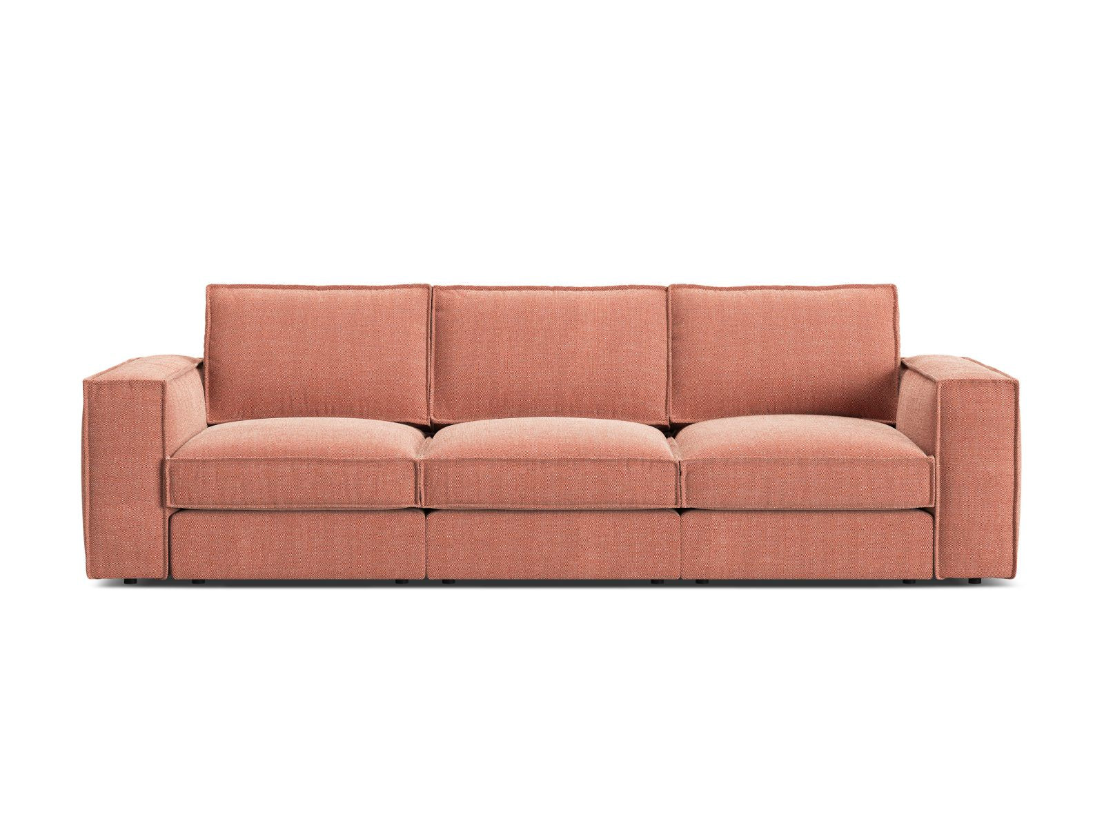4-Sitzer Modular Sofa Pola in Red-Babel präsentiert im Onlineshop von KAQTU Design AG. 4er Sofa ist von Micadoni