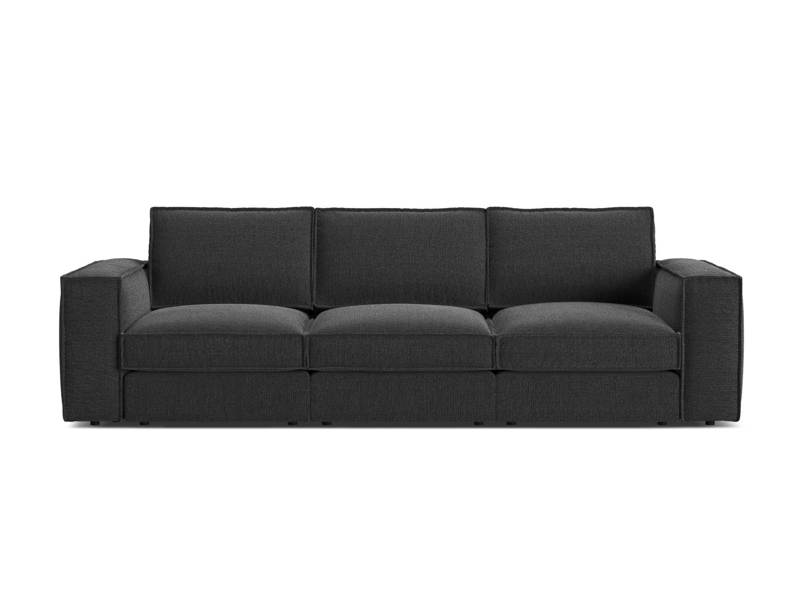 4-Sitzer Modular Sofa Pola in Black-Babel präsentiert im Onlineshop von KAQTU Design AG. 4er Sofa ist von Micadoni