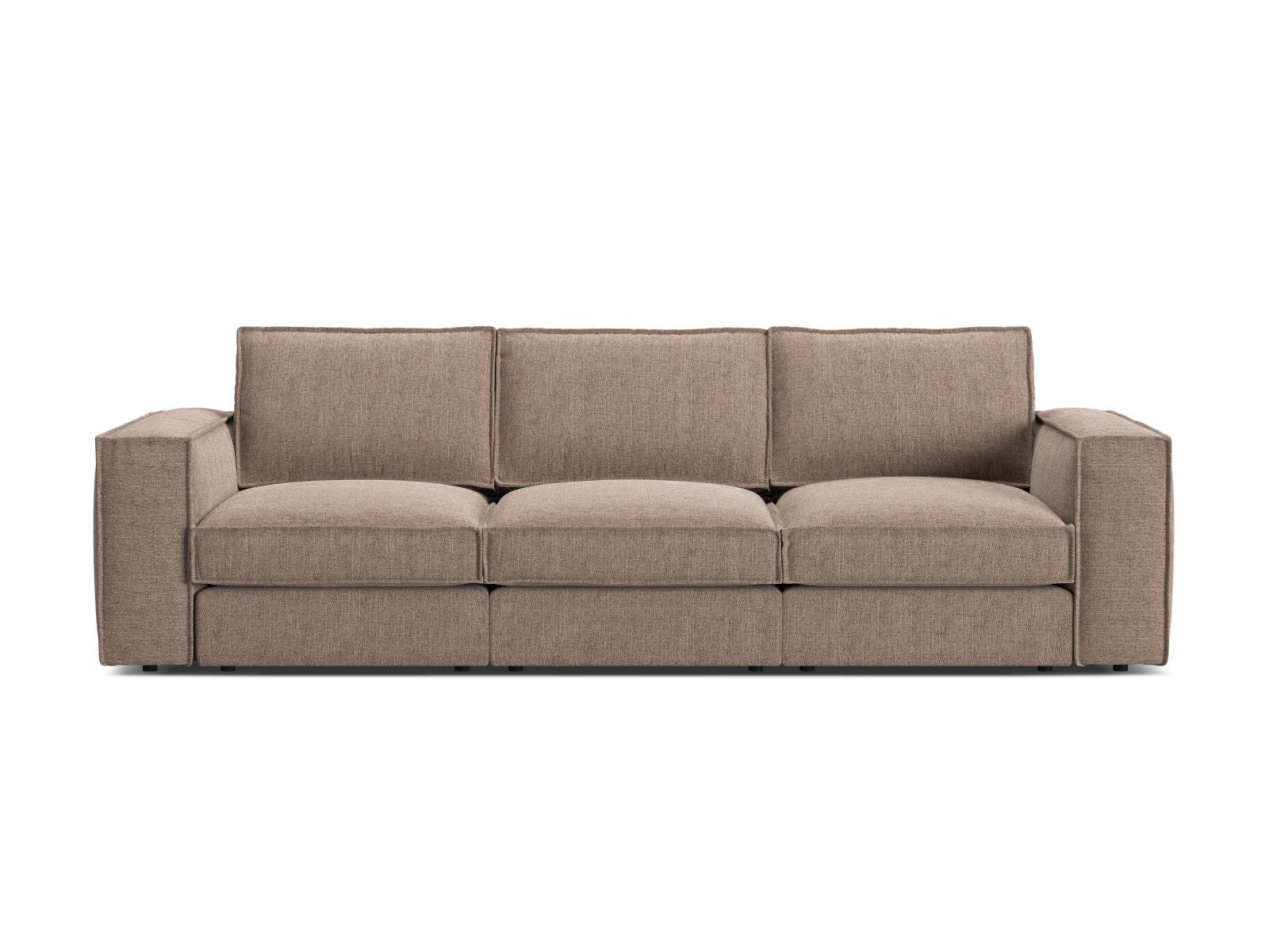 4-Sitzer Modular Sofa Pola in Light Brown-Babel präsentiert im Onlineshop von KAQTU Design AG. 4er Sofa ist von Micadoni