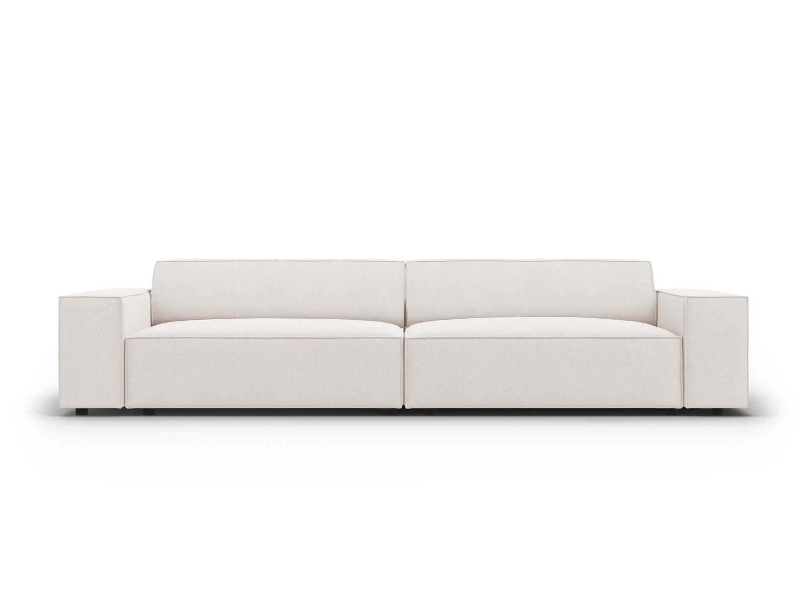 Jodie Modulares Sofa 4 Sitzer in Light Beige-Megan präsentiert im Onlineshop von KAQTU Design AG. 3er Sofa ist von Micadoni
