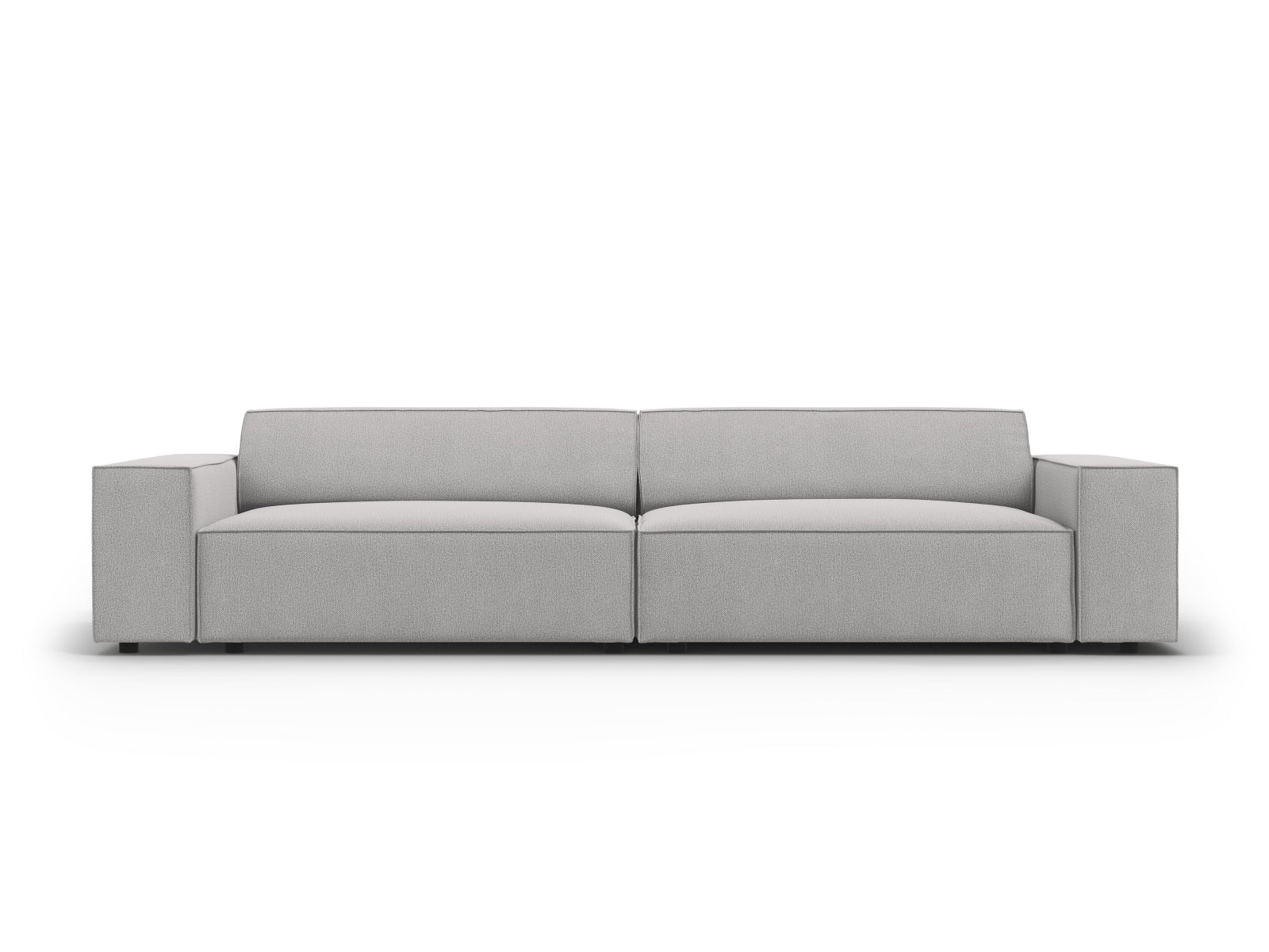 Jodie Modulares Sofa 4 Sitzer in Light Grey-Megan präsentiert im Onlineshop von KAQTU Design AG. 3er Sofa ist von Micadoni