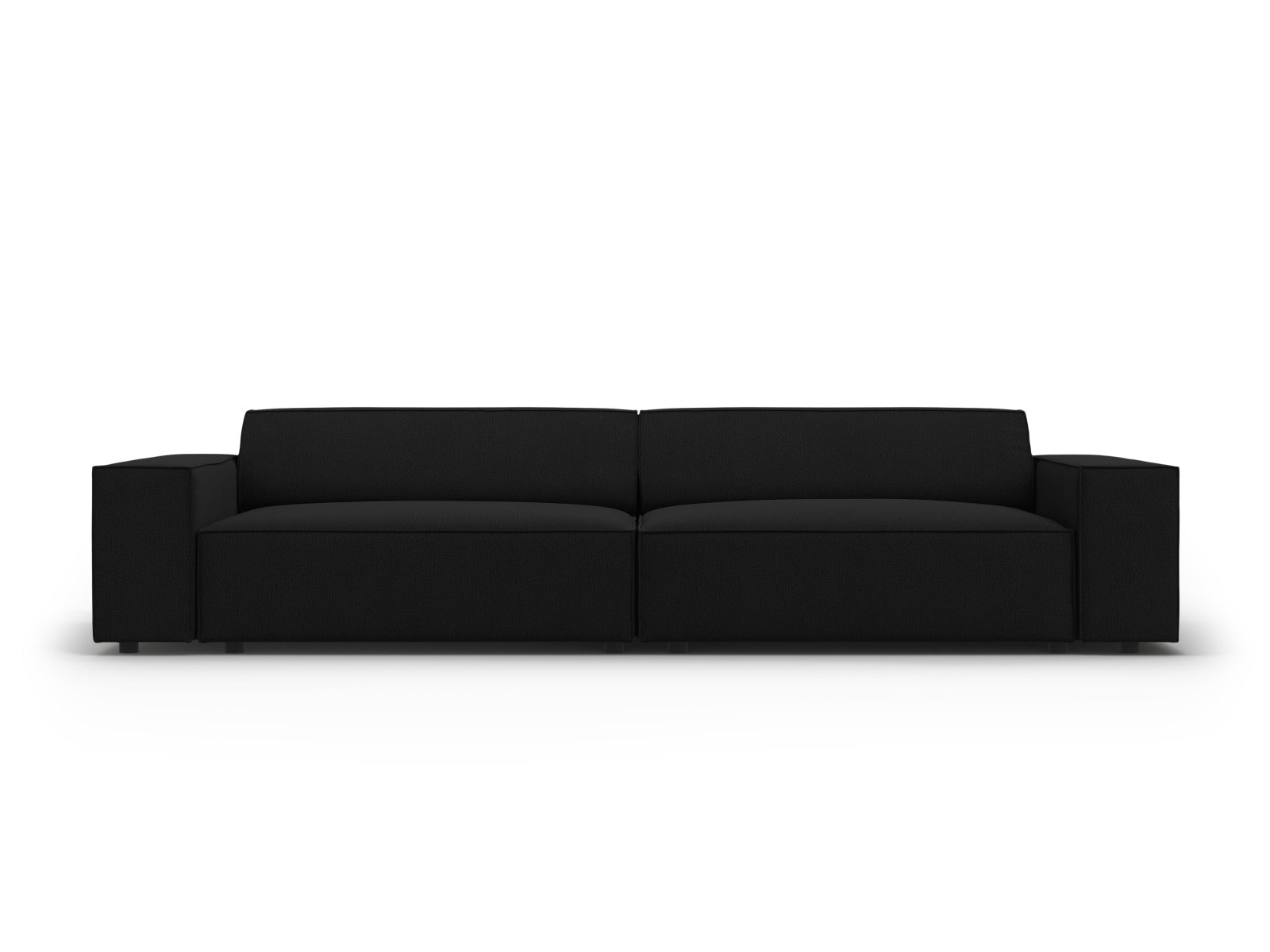 Jodie Modulares Sofa 4 Sitzer in Black-Megan präsentiert im Onlineshop von KAQTU Design AG. 3er Sofa ist von Micadoni