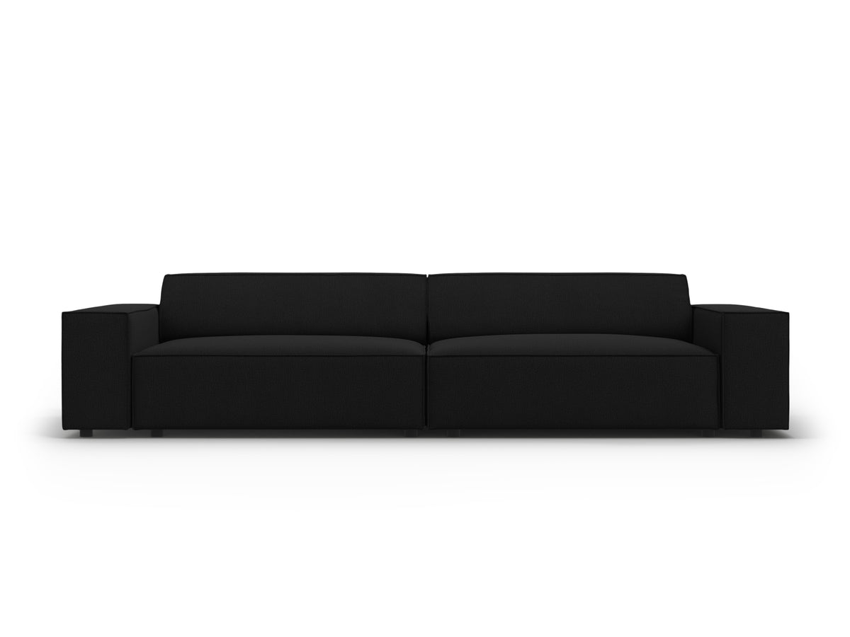 Jodie Modulares Sofa 4 Sitzer in Black-Megan präsentiert im Onlineshop von KAQTU Design AG. 3er Sofa ist von Micadoni