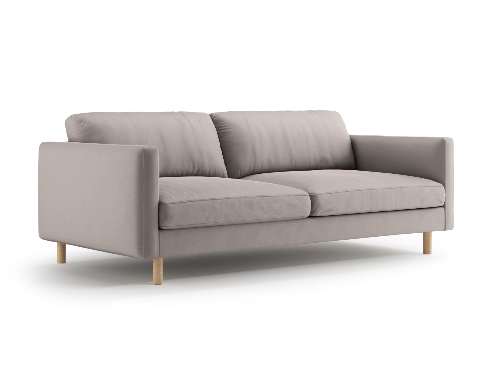 Entdecken Sie das Eden Velour Sofa von Micadoni: ein elegantes 4-Sitzer Sofa aus hochwertigem Velours, das Komfort und Stil in Ihr Zuhause bringt.