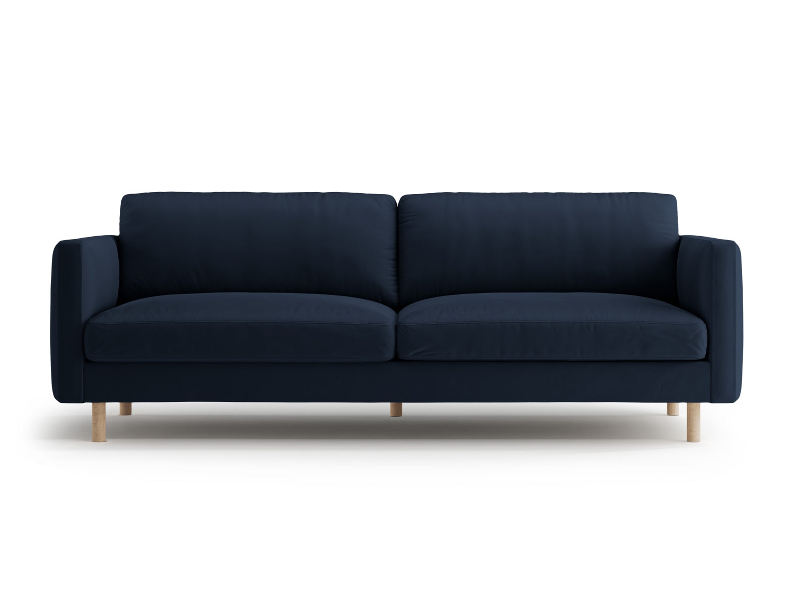 Eden Velour Sofa 4 Sitzer in Dark Blue-Paris präsentiert im Onlineshop von KAQTU Design AG. 4er Sofa ist von Micadoni